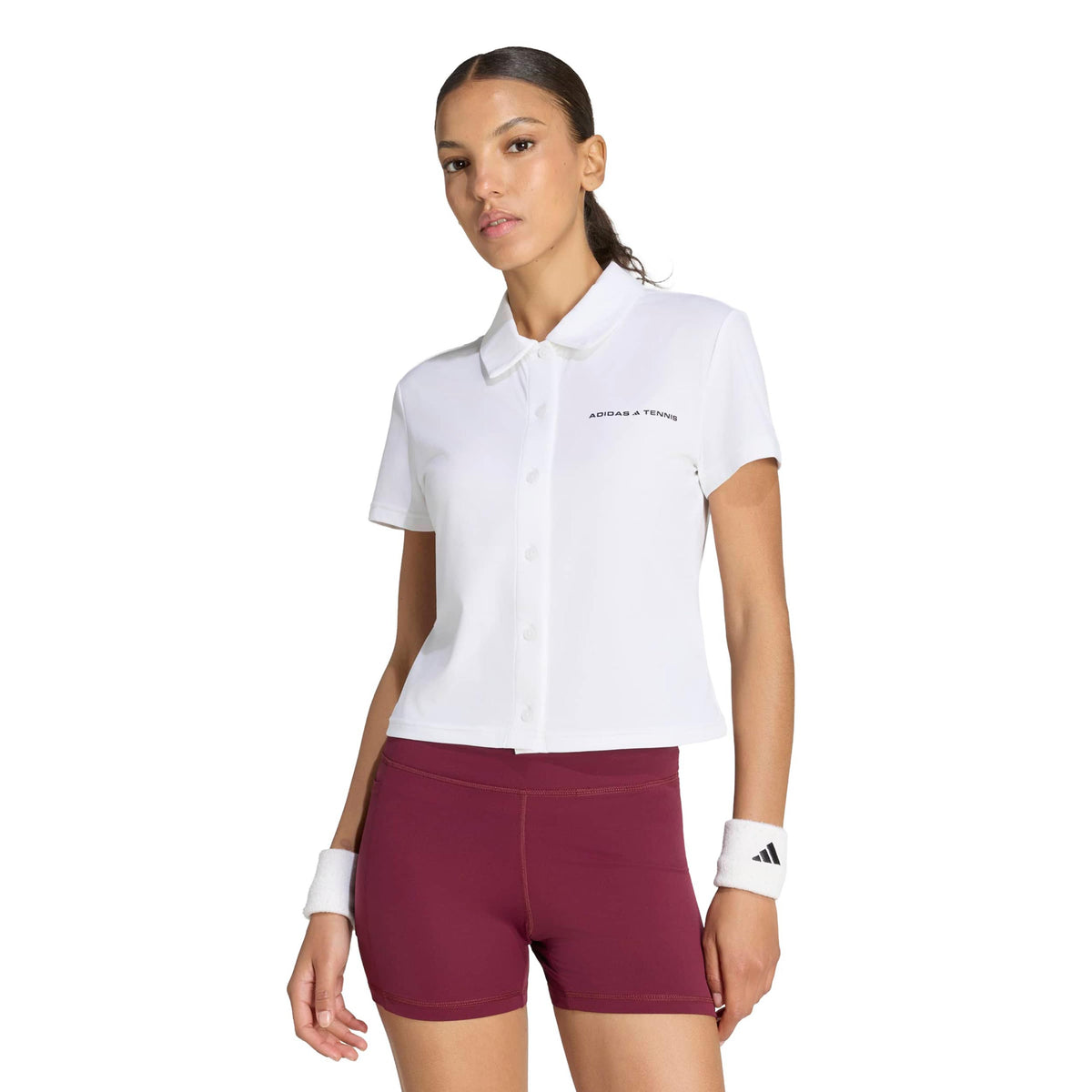 adidas Polo Femmes - blanc