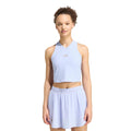 Y- Pro Crop Débardeur tank top Femmes - lilas, argent