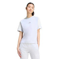 3Stripes T-shirt Femmes - gris clair, blanc cassé
