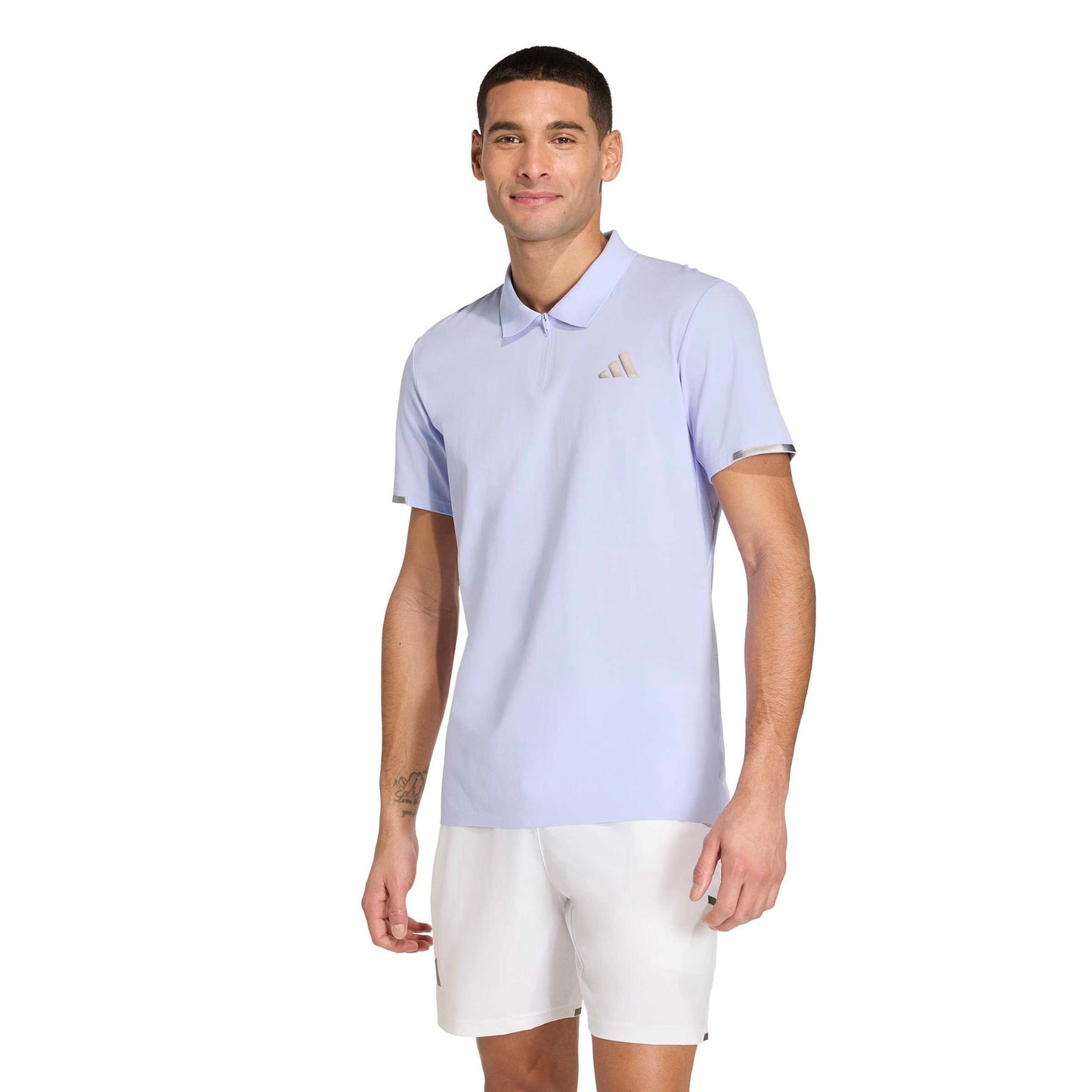 adidas Freelift Pro Polo Hommes - lilas, argent