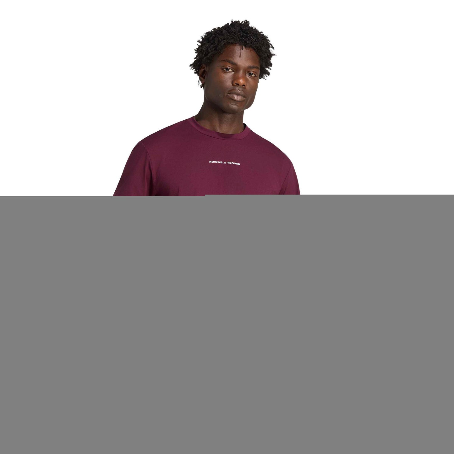 adidas T-shirt Hommes - rouge vin
