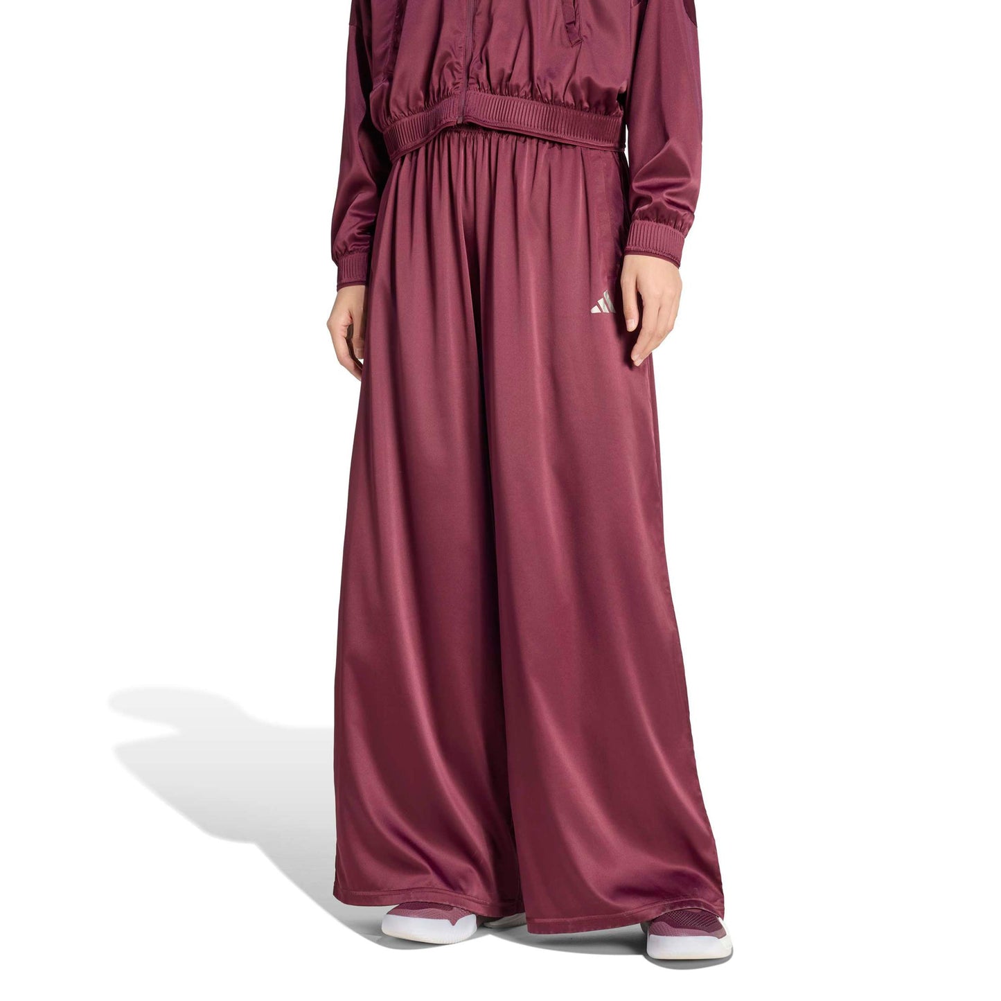 adidas Cover Pantalon survêtement Femmes - rouge vin