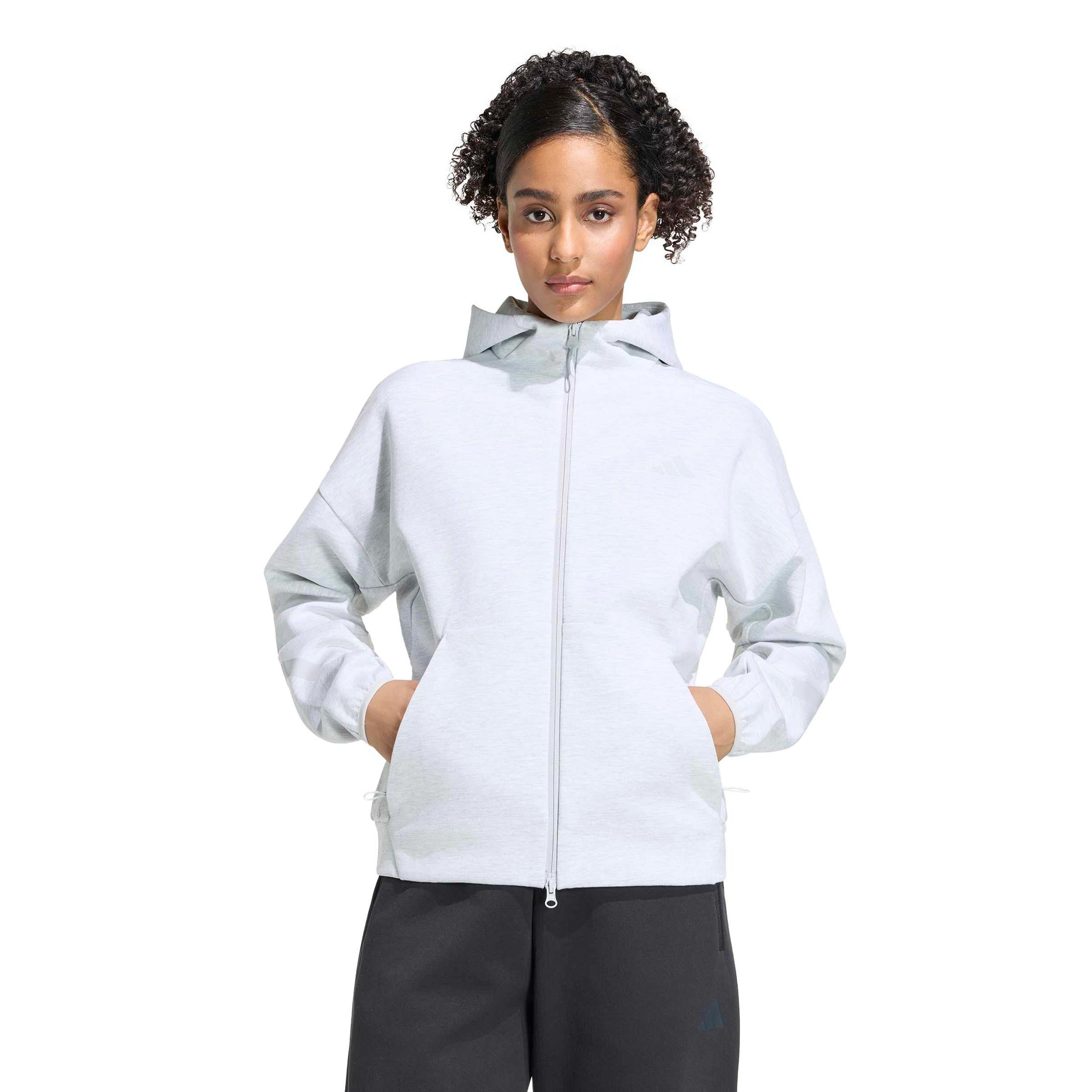 adidas Z.N.E. Gilet en coton Femmes - gris clair
