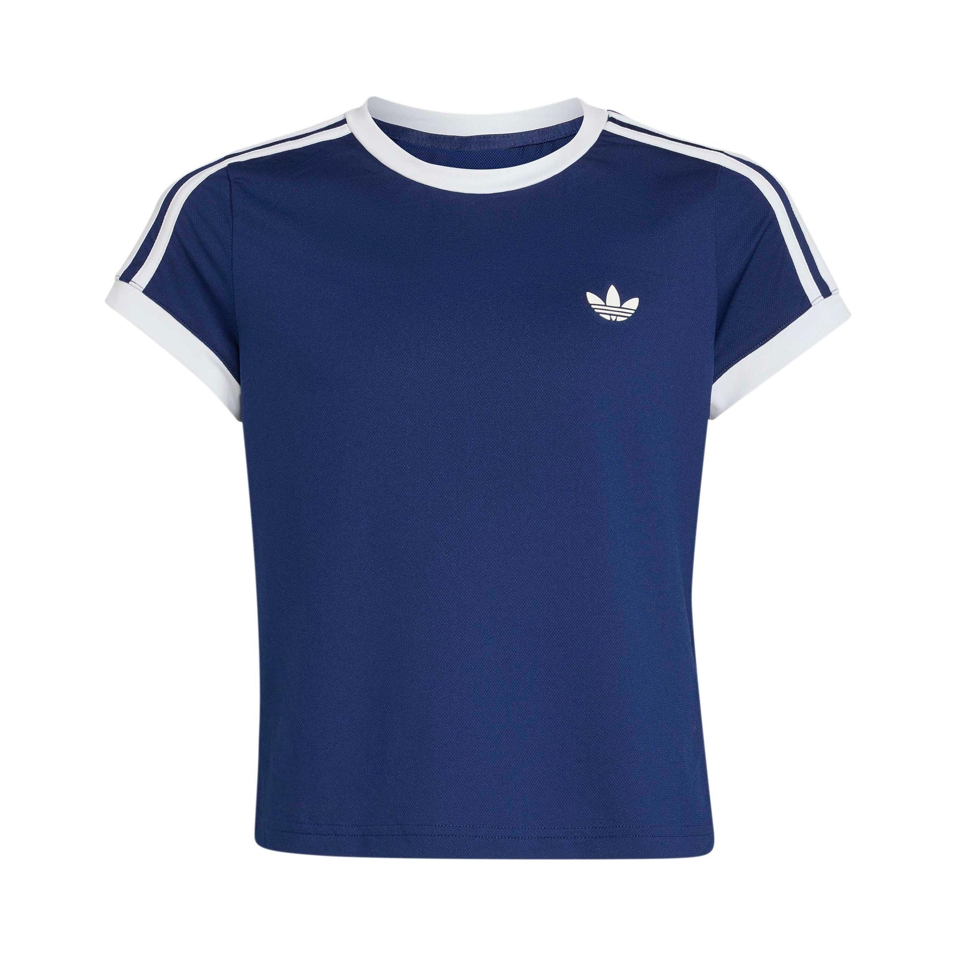 adidas Classics T-shirt Enfants - bleu foncé, blanc