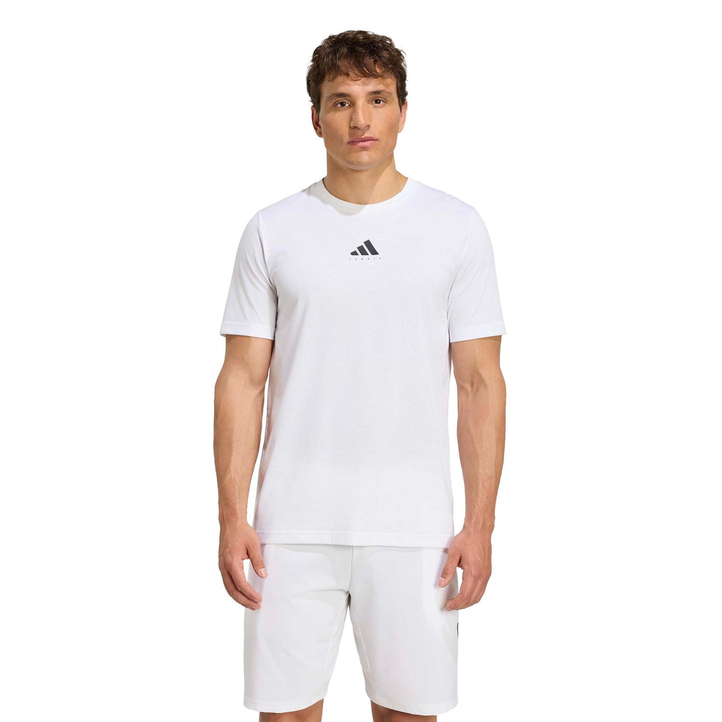 adidas T-shirt Hommes - blanc, multicouleur