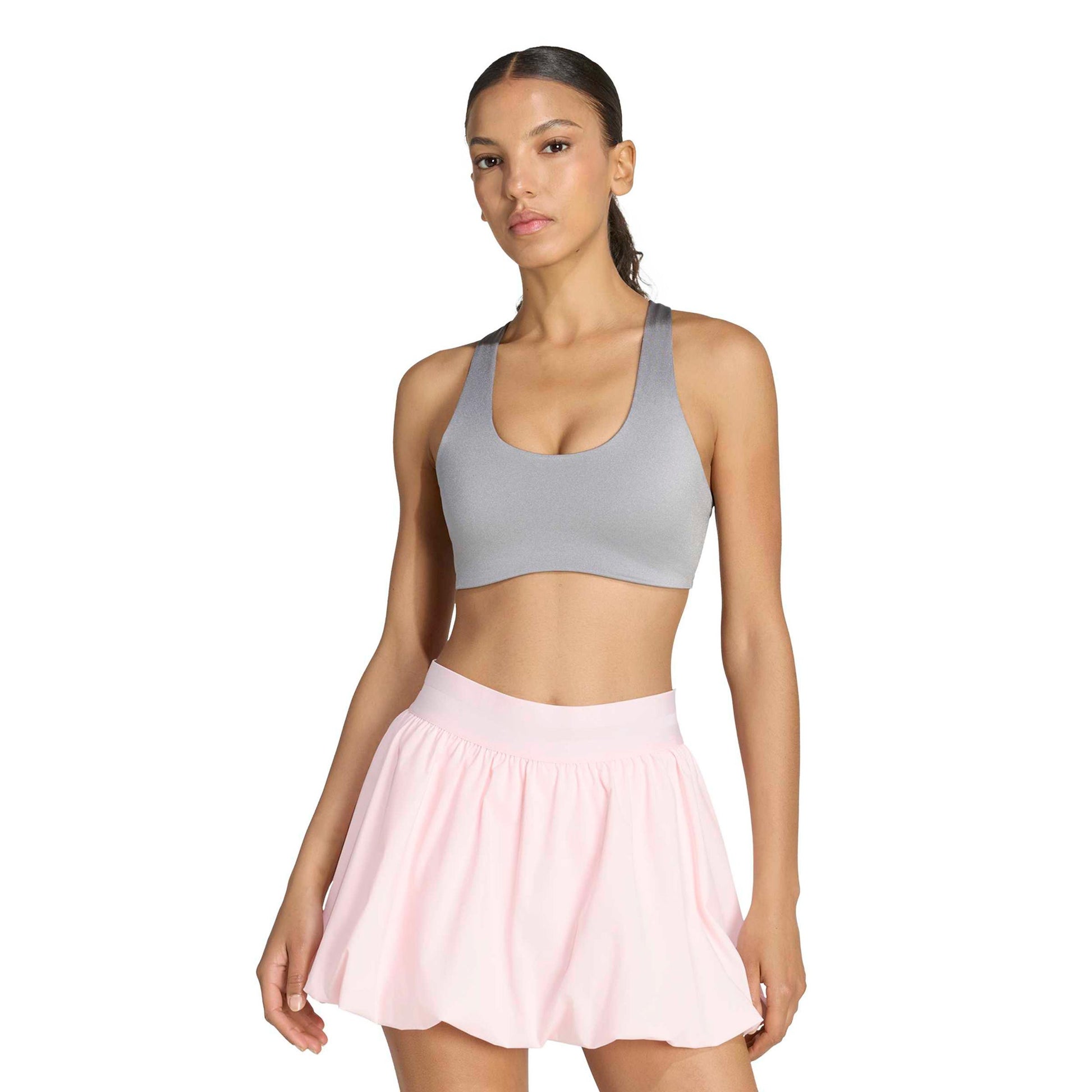 adidas Optime Medium Support Soutien-gorge sport Femmes - gris