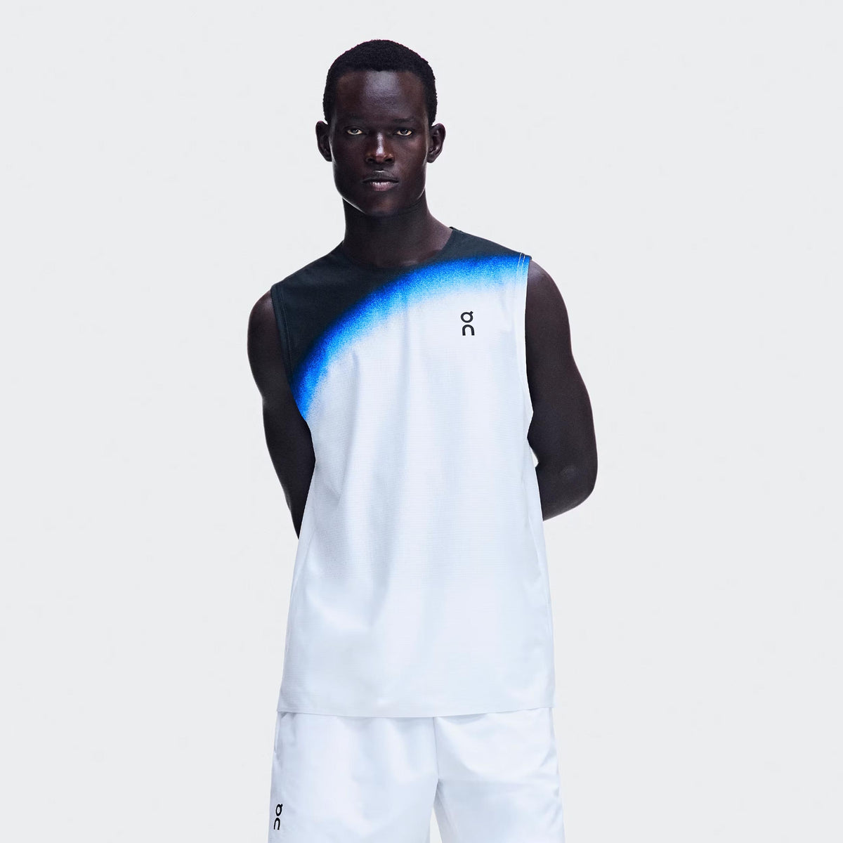 On Court Swing Débardeur tank top Hommes - blanc, noir