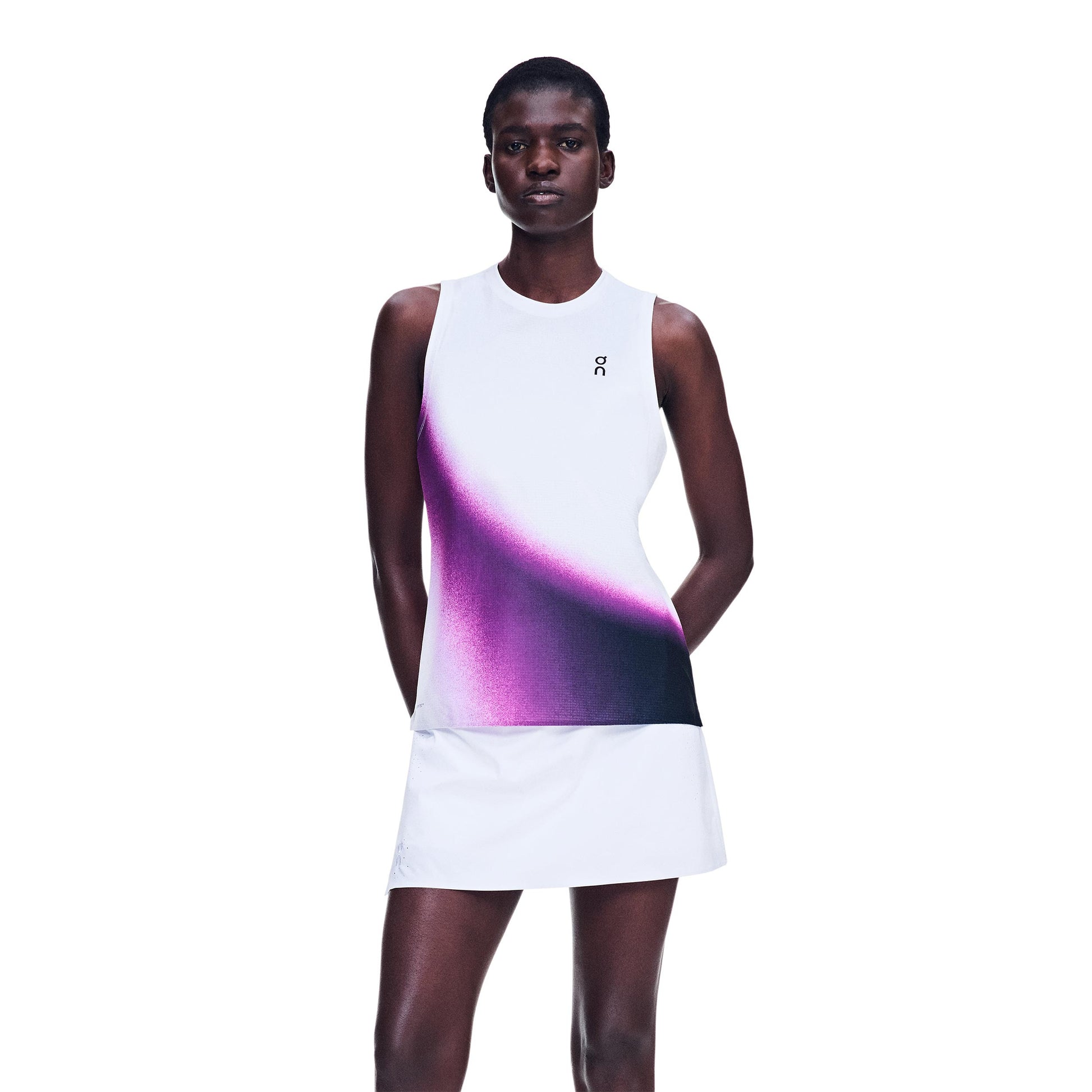 On Court Swing Débardeur tank top Femmes - blanc, baie