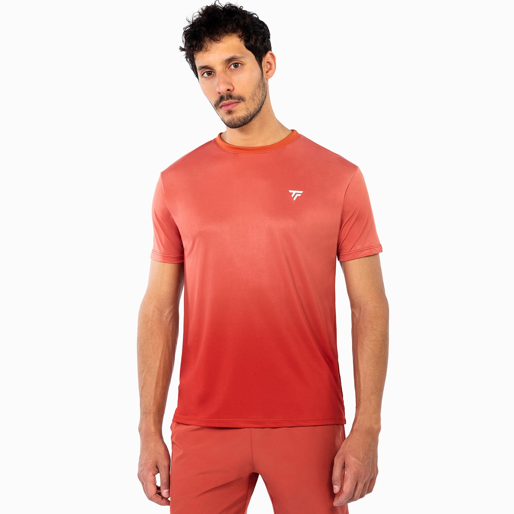 Tecnifibre X-Loop T-shirt Hommes - rouge orangé