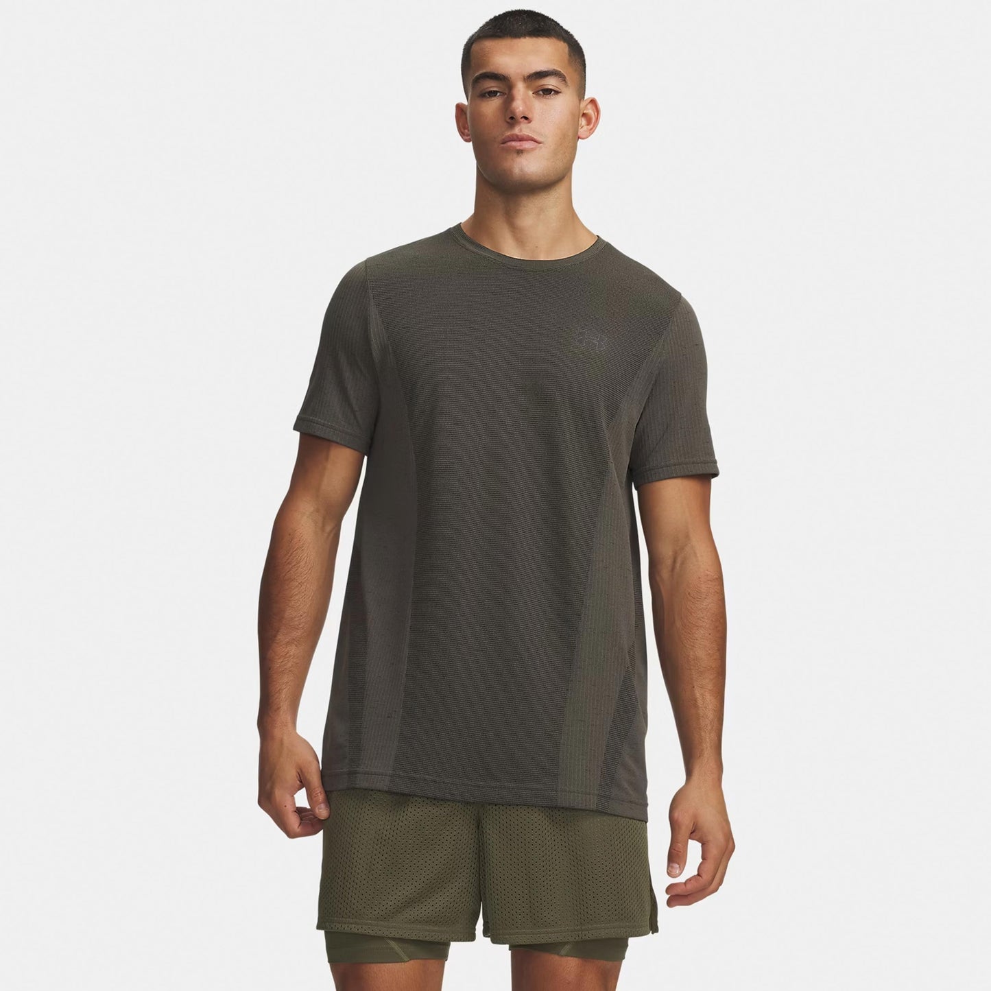 Under Armour Vanish Seamless T-shirt Hommes - vert, noir