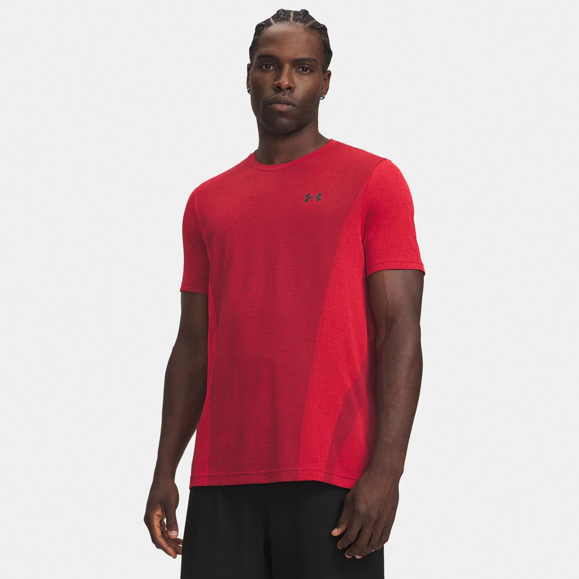 Under Armour Vanish Seamless T-shirt Hommes - rouge, noir