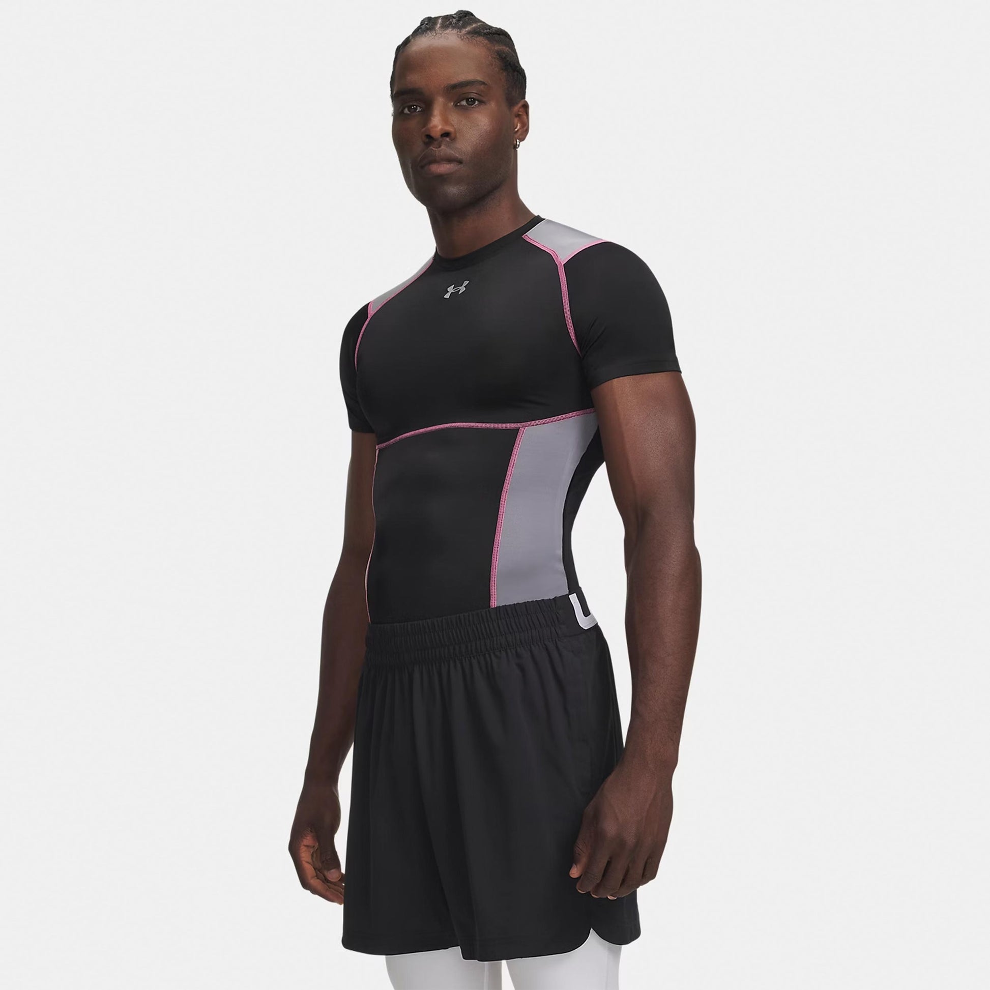 Under Armour Vanish Seamless T-shirt Hommes - noir, argent