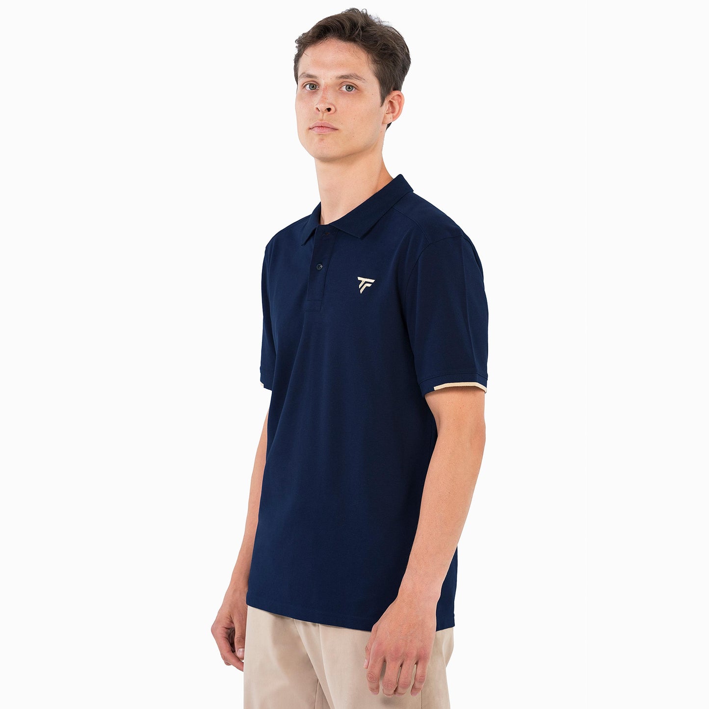 Tecnifibre Pique T-shirt Hommes - bleu foncé
