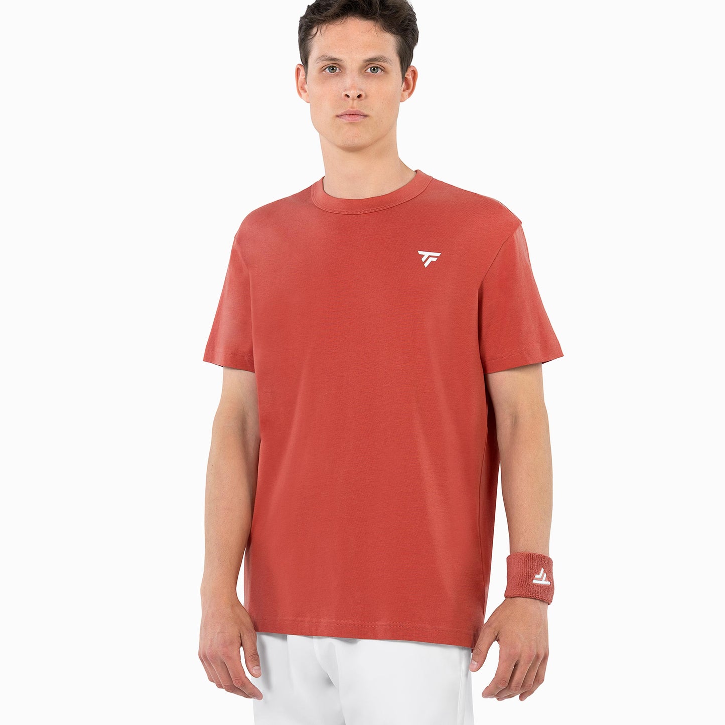 Tecnifibre Graphic T-shirt Hommes - rouge orangé