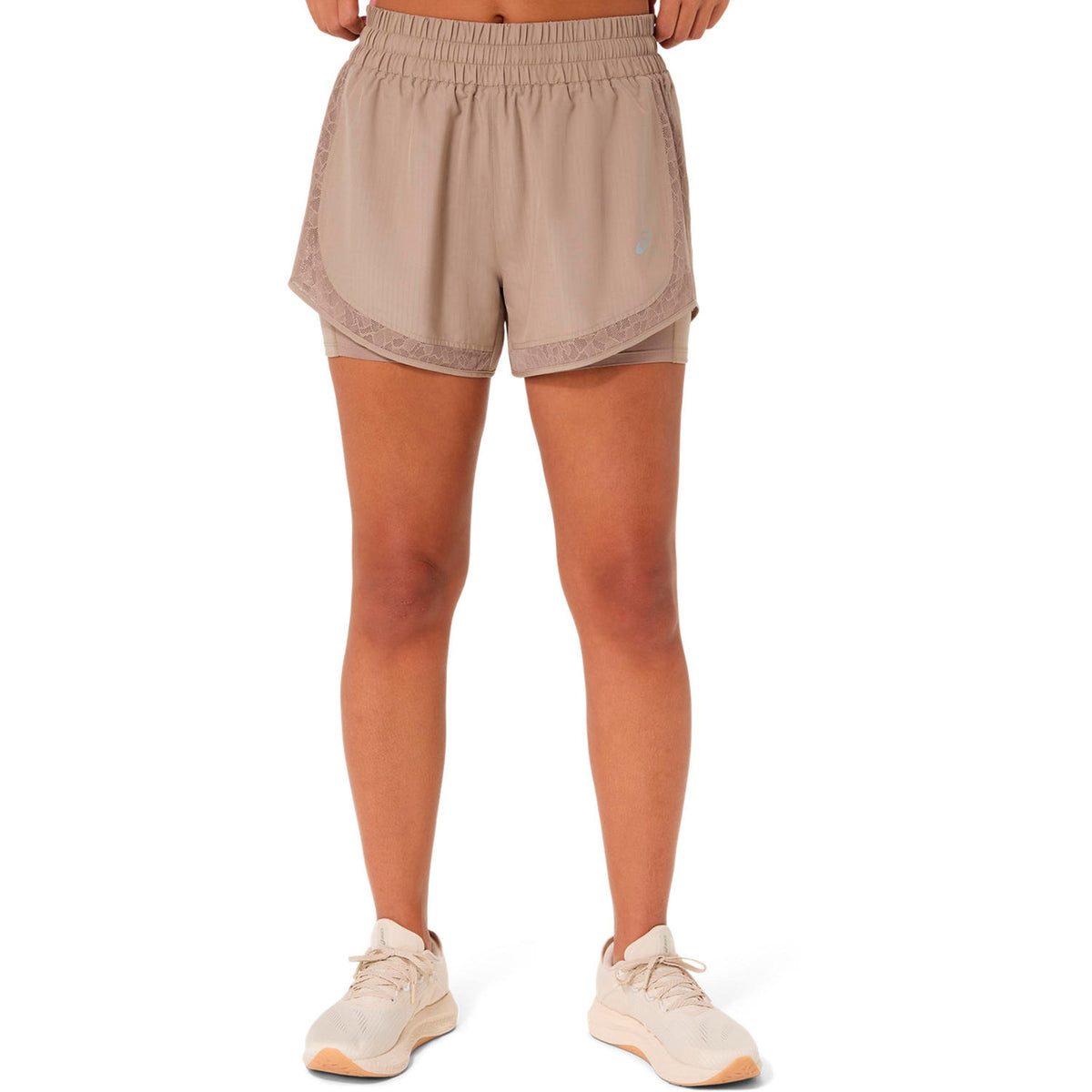 ASICS Nagino  Short de running Femmes - beige
