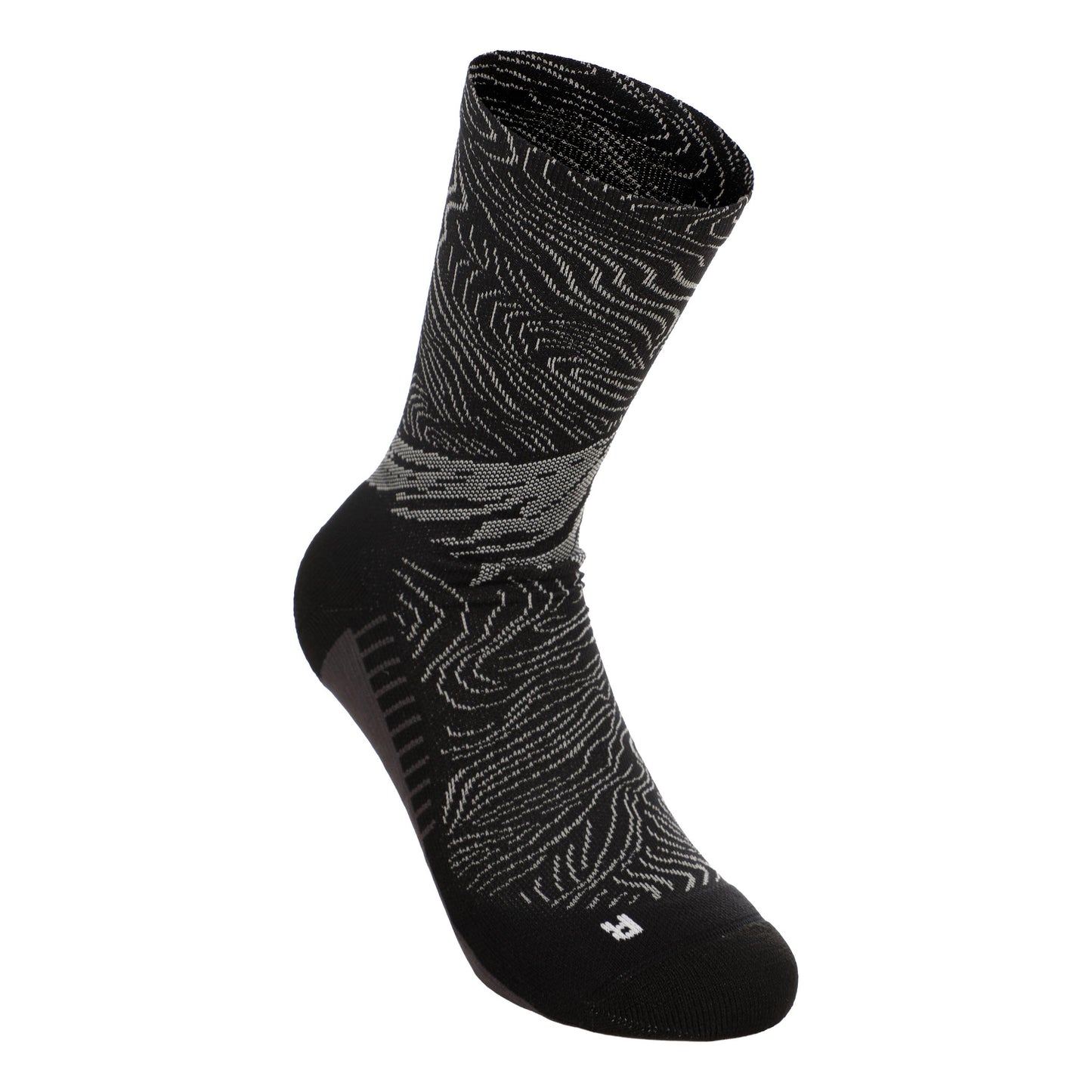 ASICS Fujitrail Graphic Crew  Chaussettes de running - noir, gris