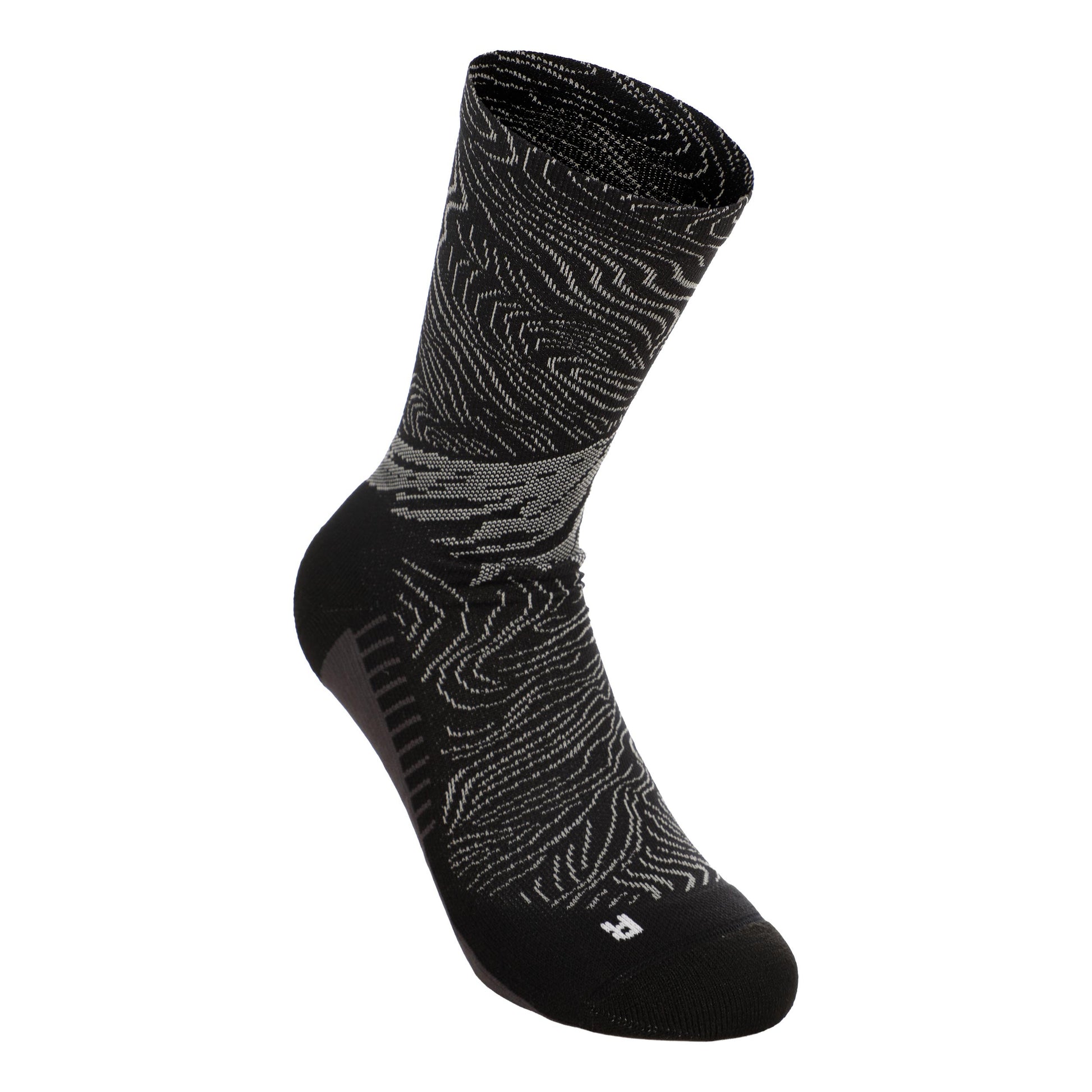 ASICS Fujitrail Graphic Crew  Chaussettes de running - noir, gris