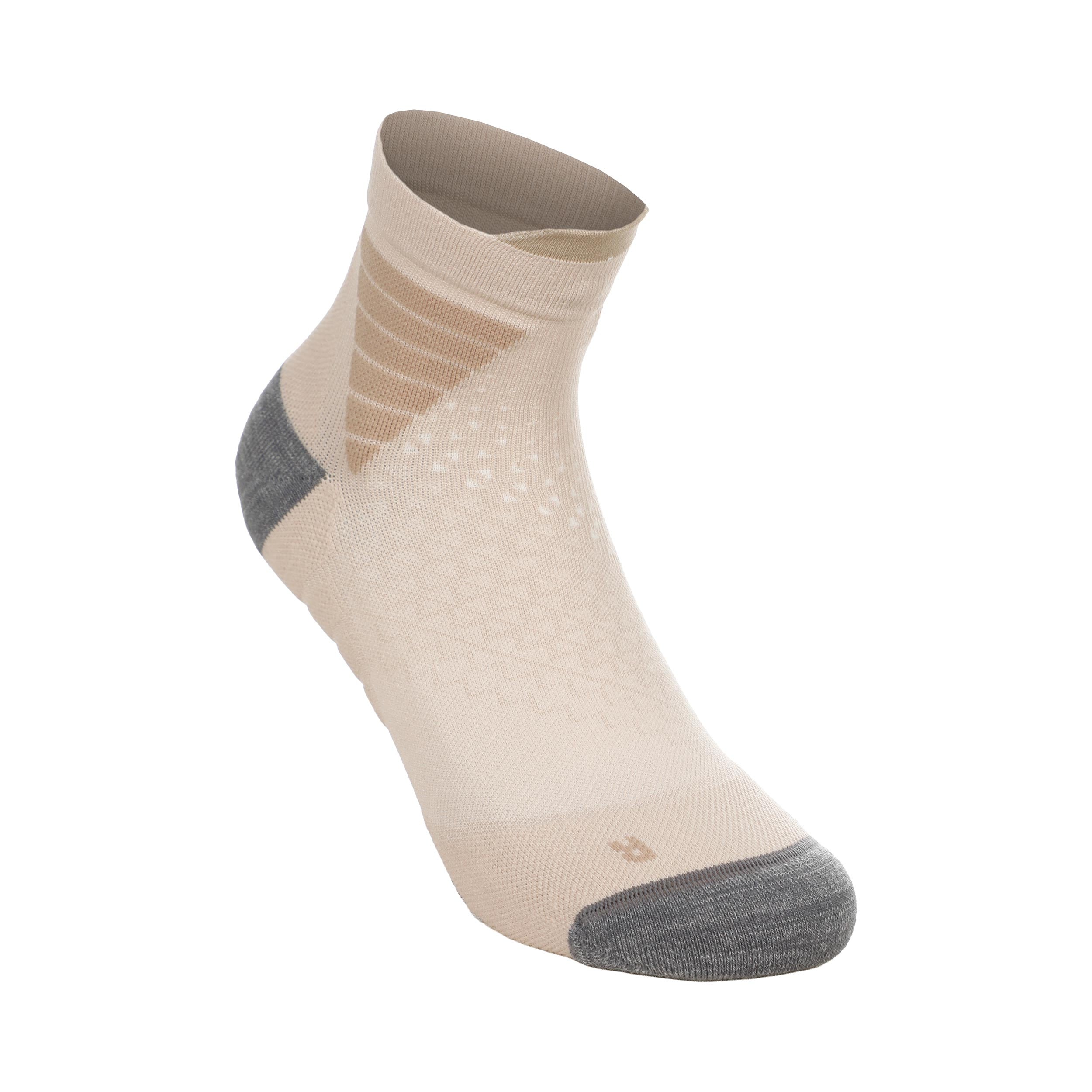 ASICS Elite Fujitrail Quarter  Chaussettes de running - beige