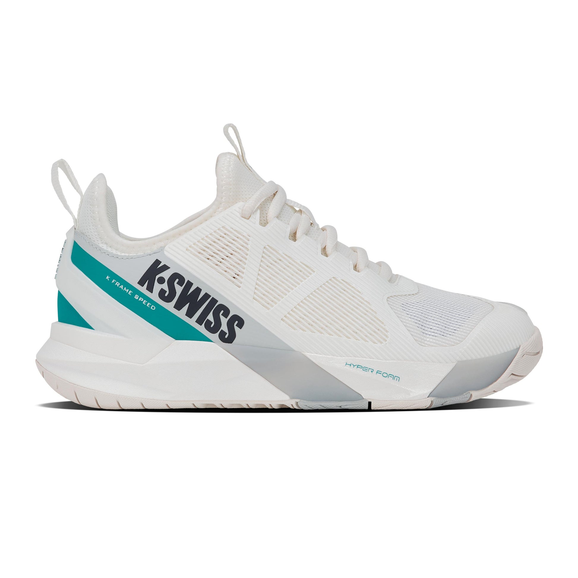K-Swiss K-Frame Speed Chaussures toutes surfaces Femmes - blanc, turquoise