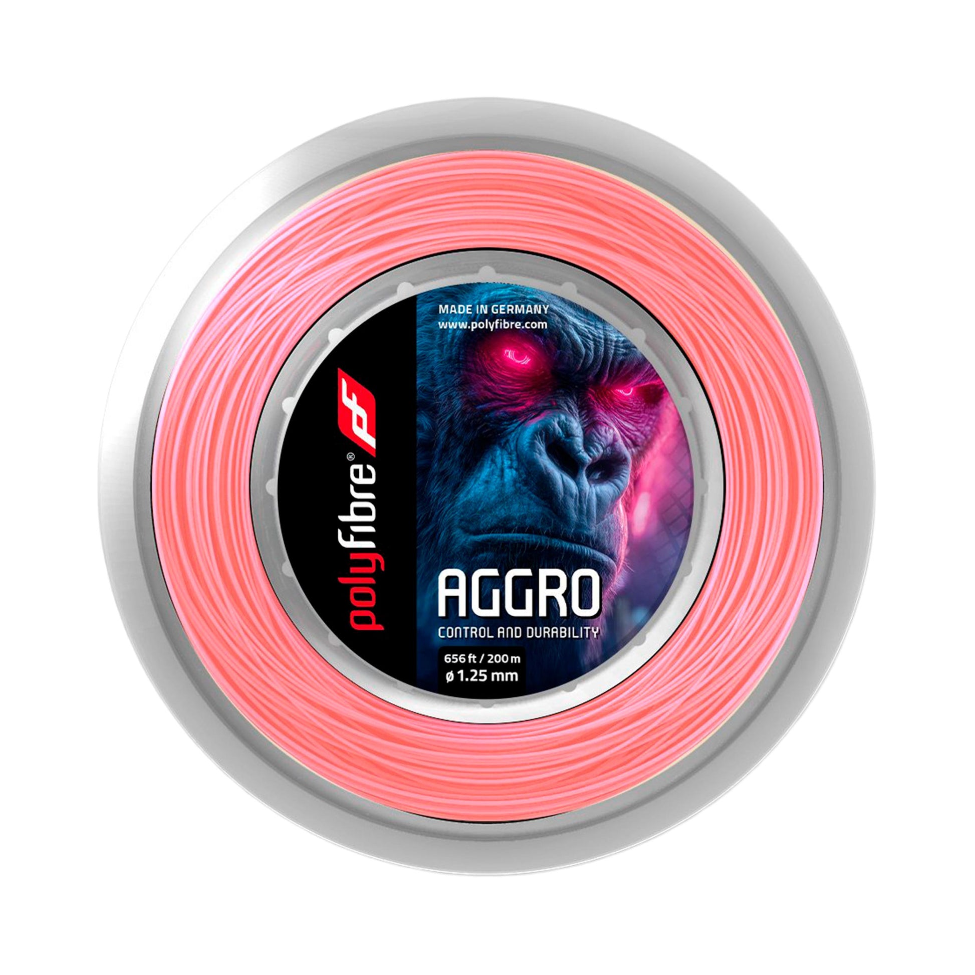 Polyfibre Aggro Bobine cordage 12,2m, 200m - rose