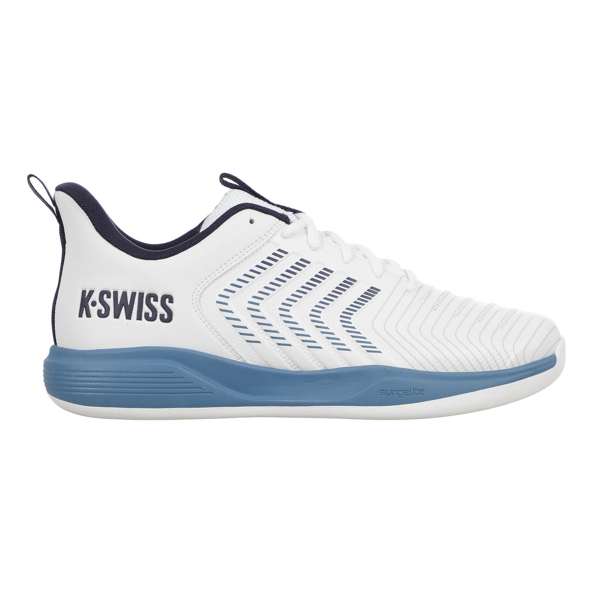 K-Swiss Ultrashot Light Chaussure moquette Hommes - blanc, bleu foncé