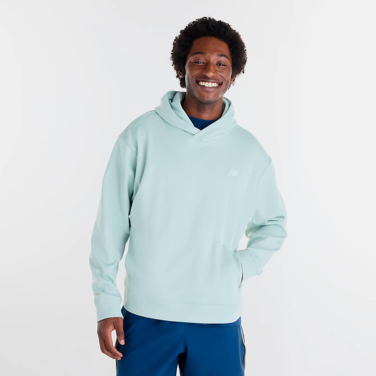 New Balance Tournament Sweat à capuche Hommes - menthe