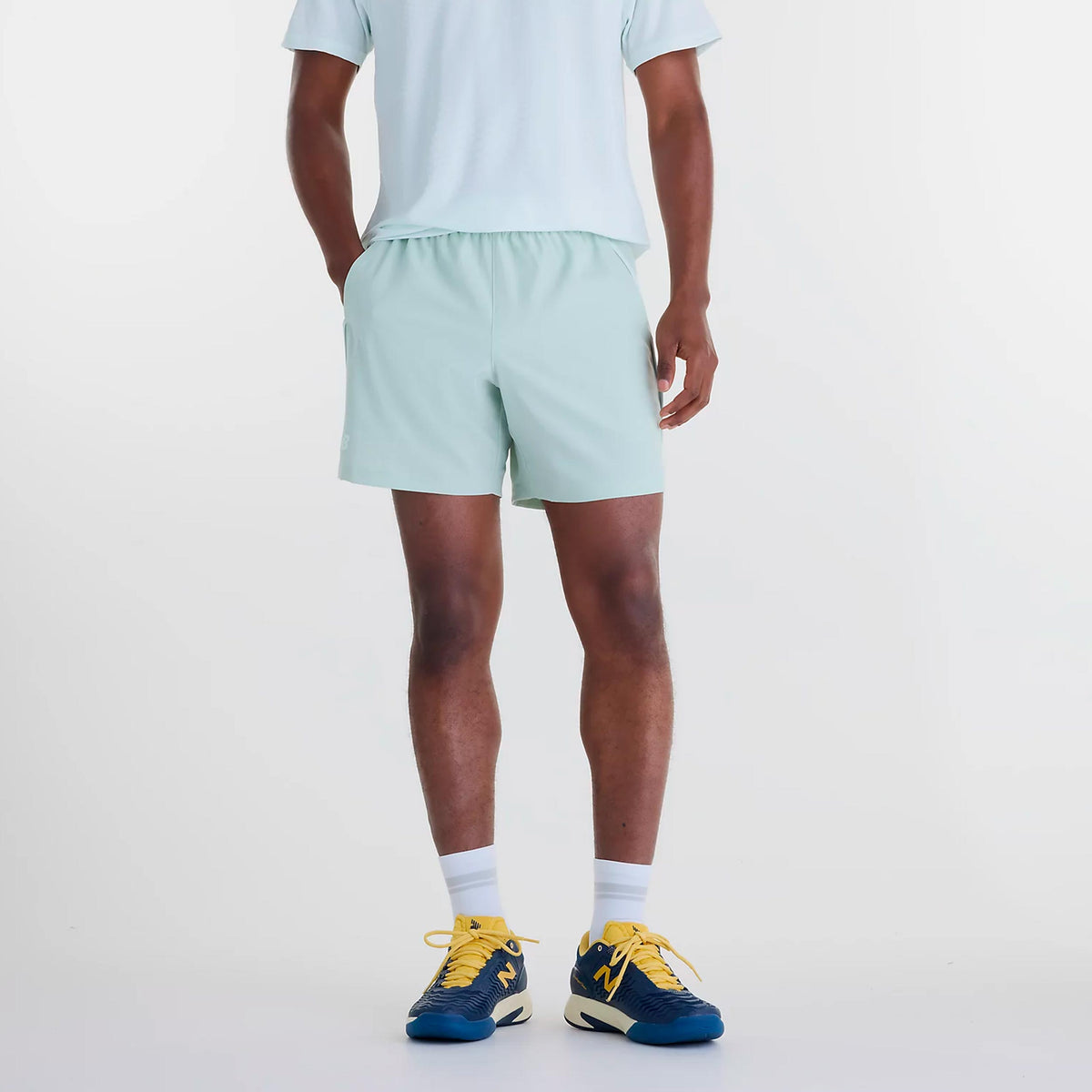 New Balance Tournament Shorts Hommes - menthe