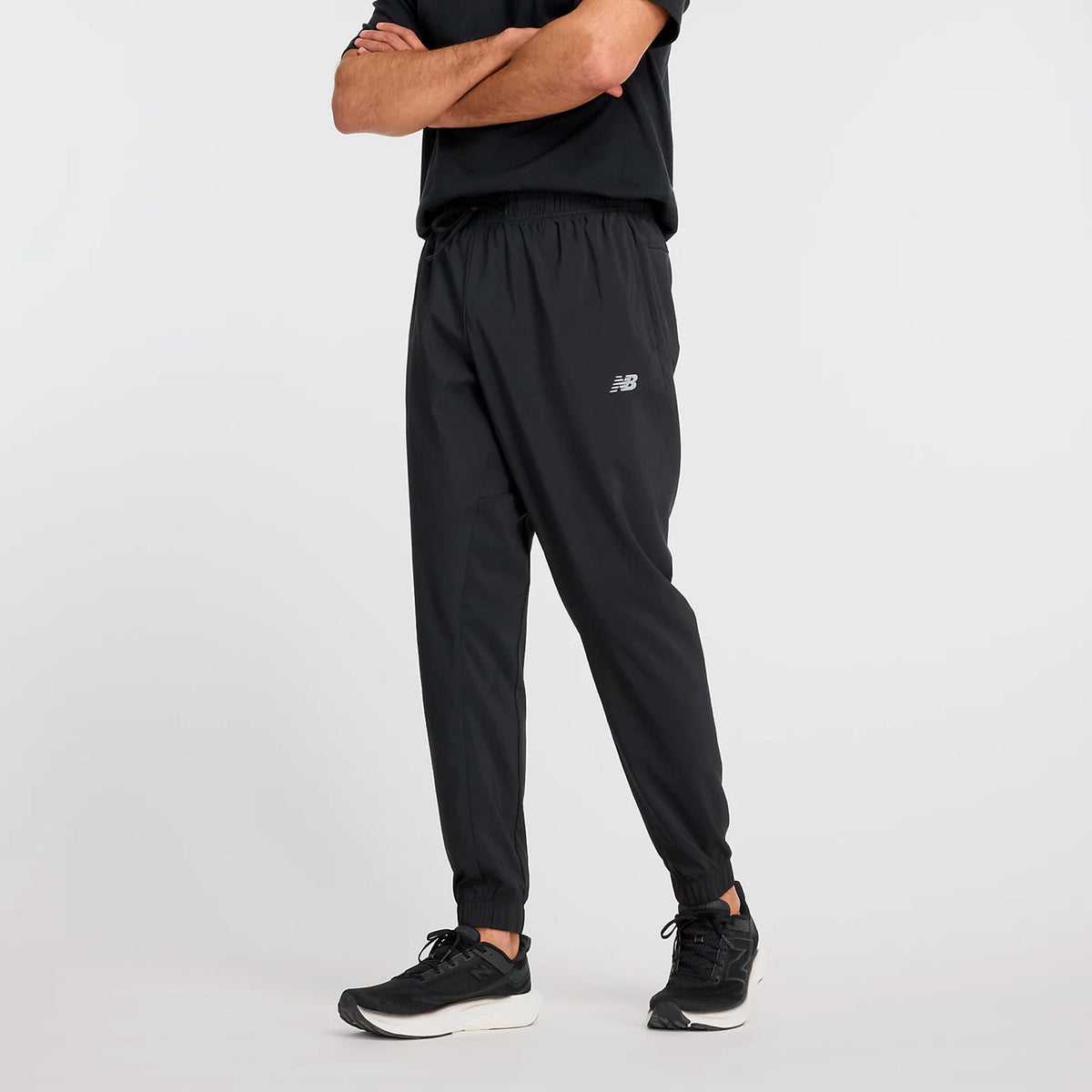 New Balance Essentials Woven Pantalon survêtement Hommes - noir