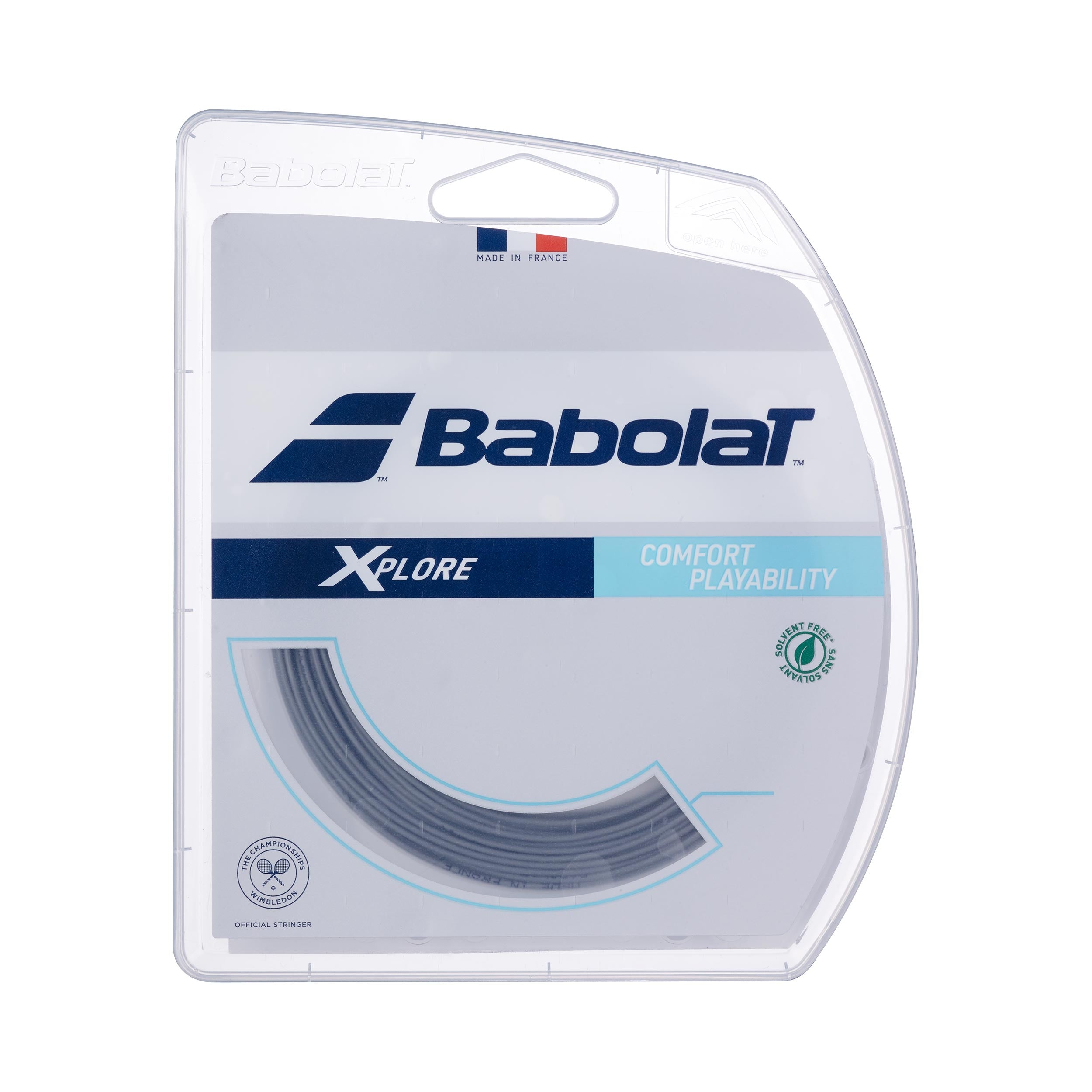 Babolat Xplore Cordage en garniture 12m - gris