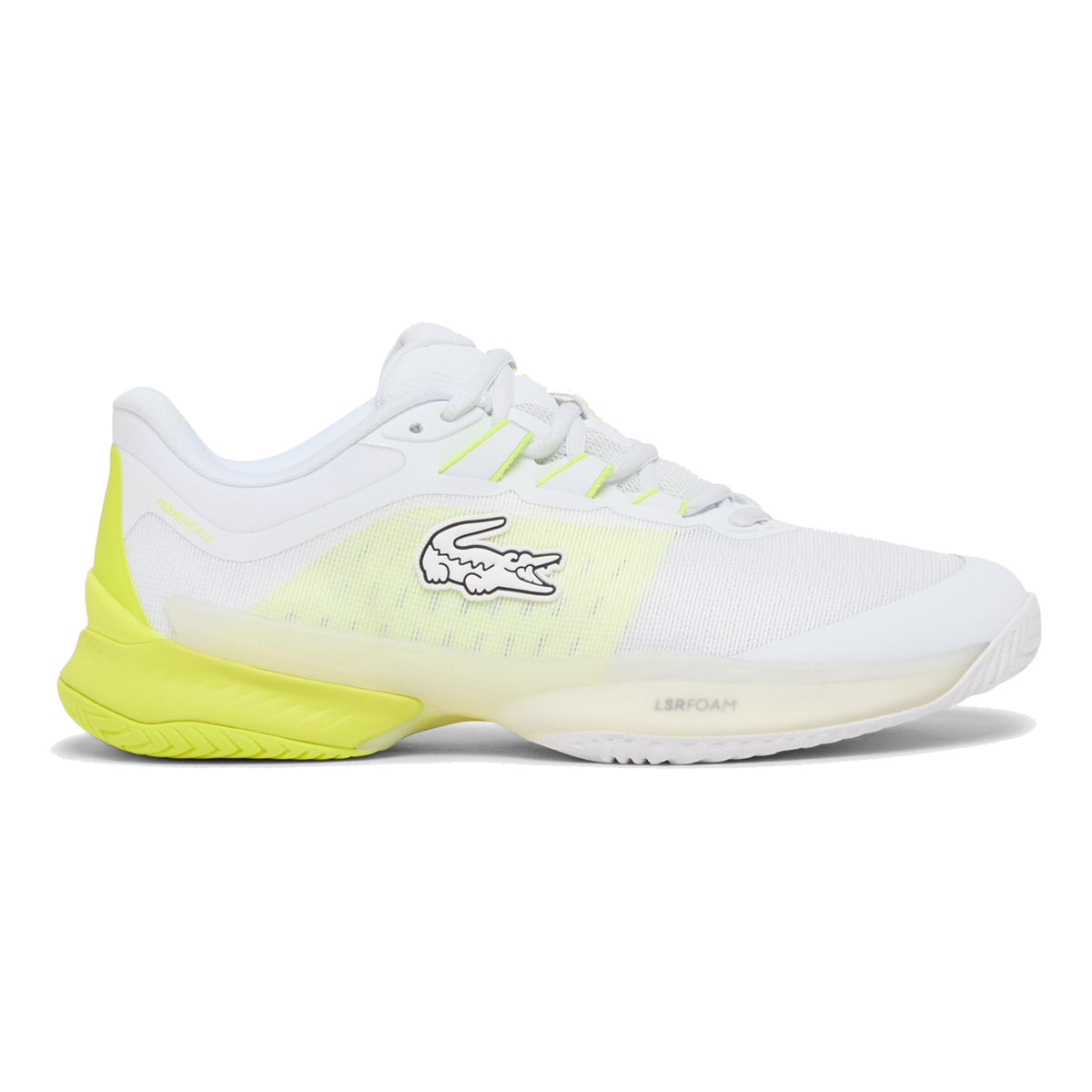 Lacoste AG-LT Ultra Chaussures toutes surfaces Hommes - blanc, jaune
