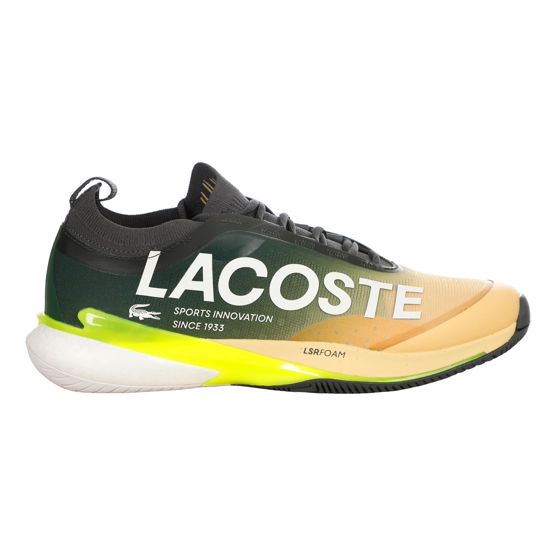 Lacoste AG-LT Lite Chaussures toutes surfaces Hommes - jaune, vert foncé
