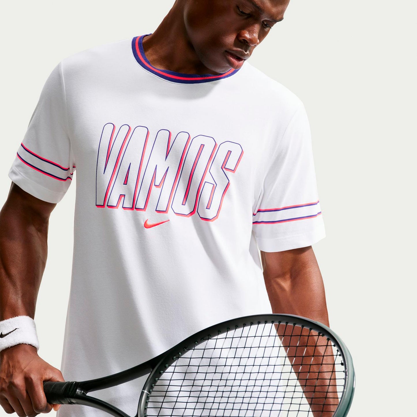 Nike Court Dri-Fit T-shirt Hommes - blanc