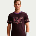 Court Dri-Fit T-shirt Hommes - rouge vin