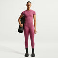 One Fitted T-shirt Femmes - mauve
