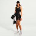 Court Slam Robe Femmes - noir