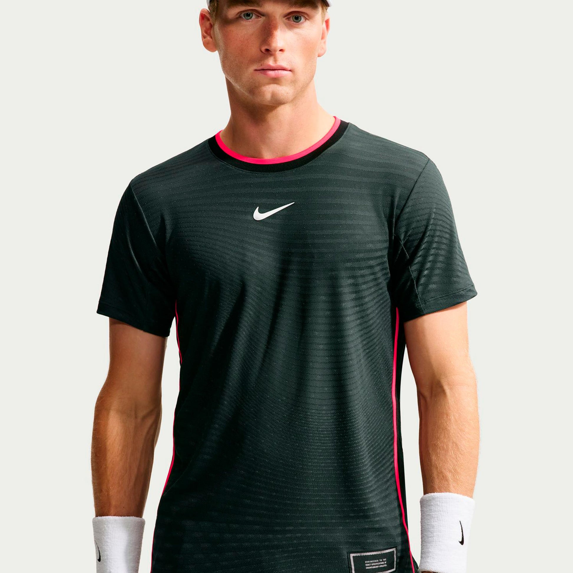 Nike Court Slam T-shirt Hommes - gris foncé