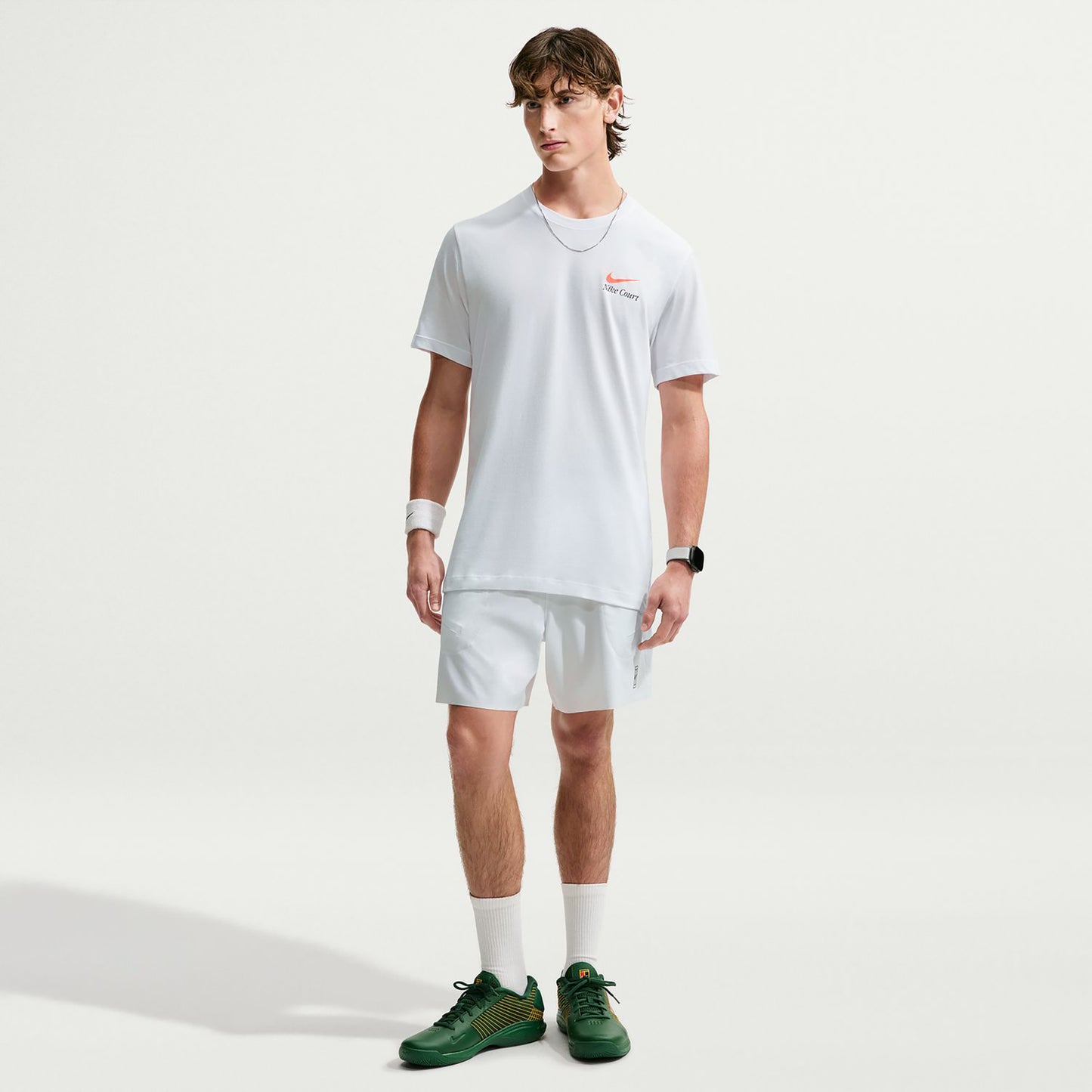 Nike Court Dri-Fit T-shirt Hommes - blanc