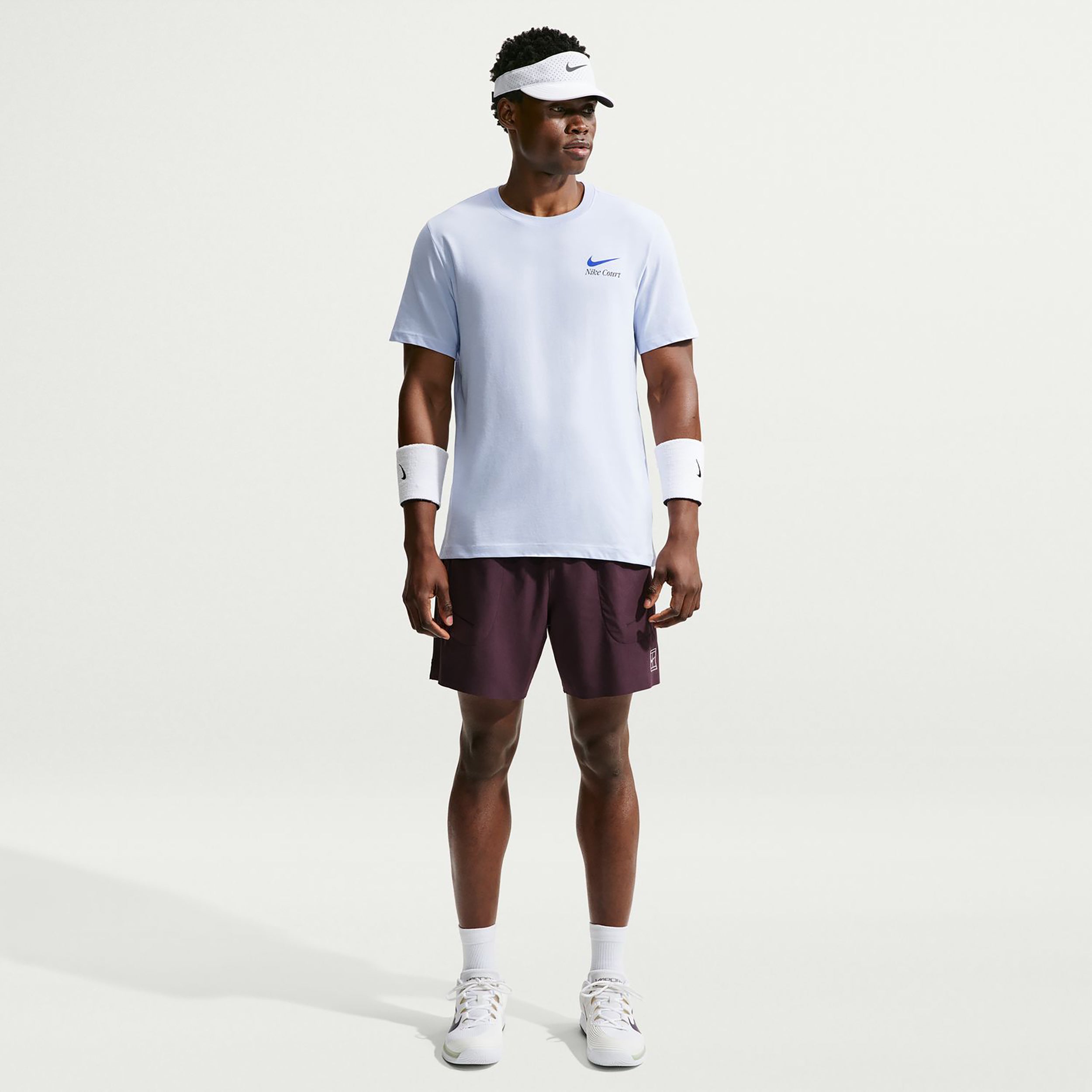 Nike Court Dri-Fit T-shirt Hommes - lilas