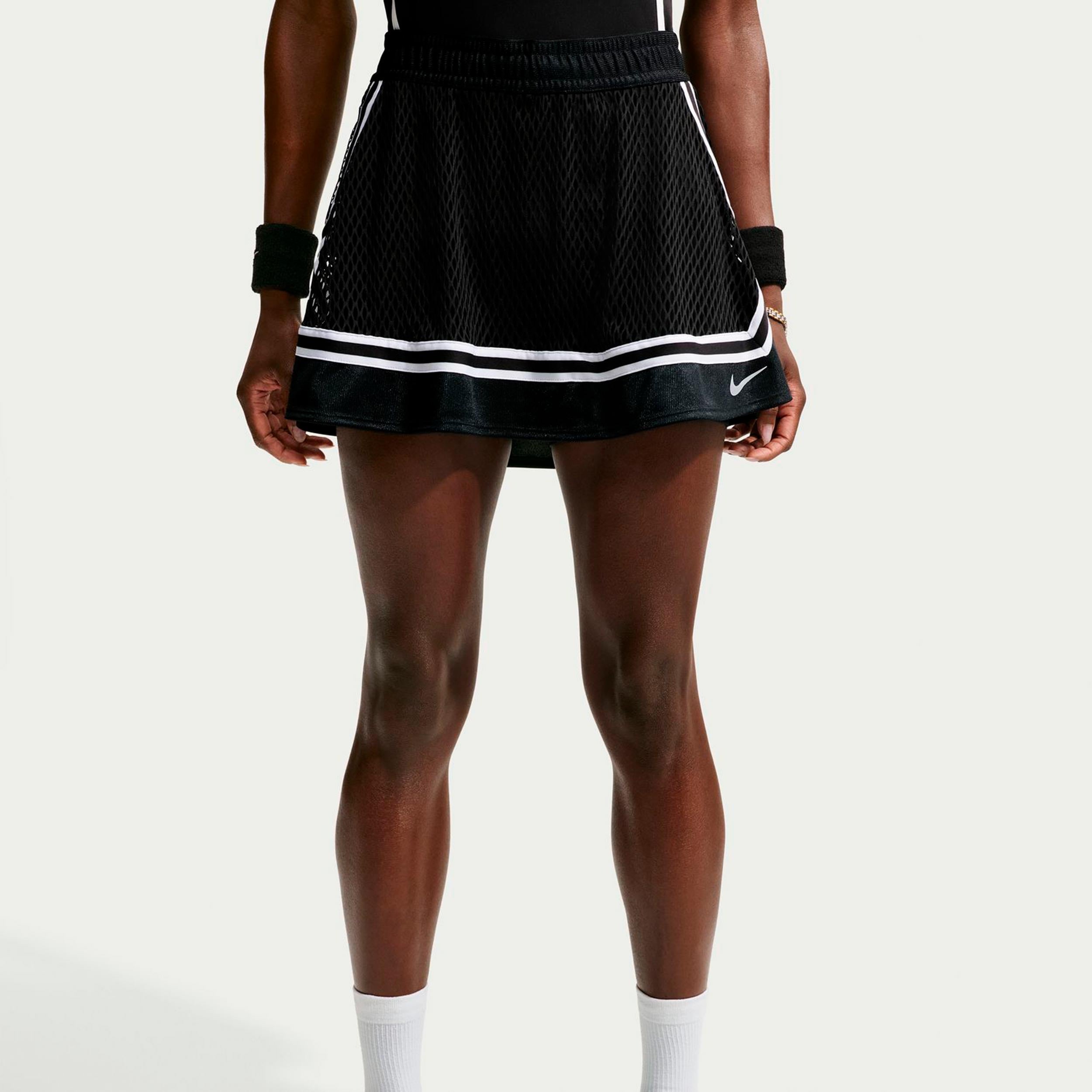 Nike Court Slam Jupe Femmes - noir, blanc