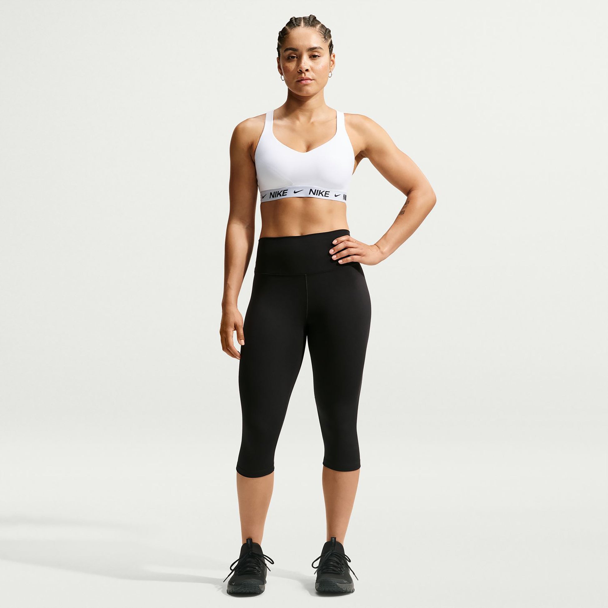 Nike Indy High Support Soutien-gorge sport Femmes - blanc