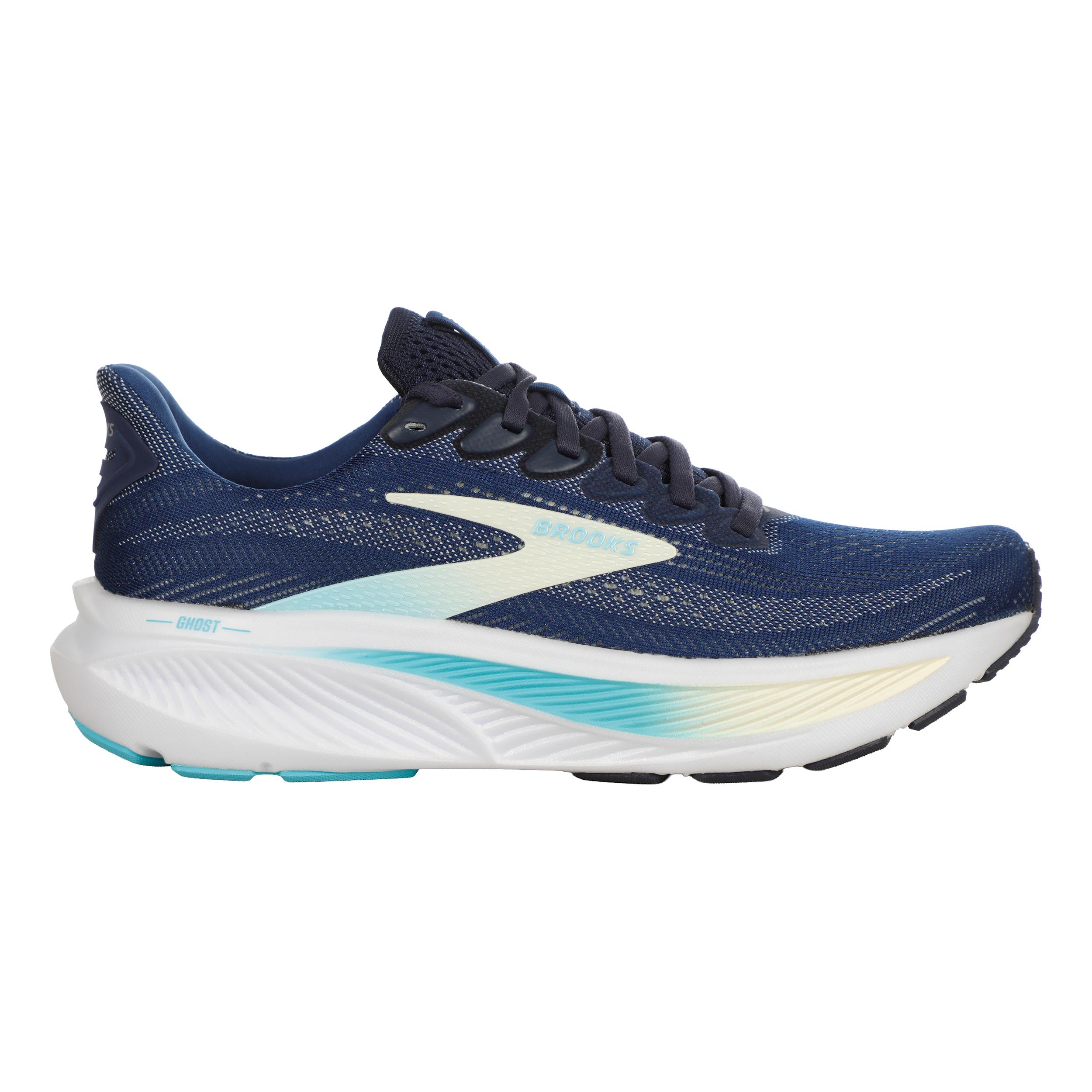 Brooks Ghost 17 Chaussure de running sans stabilisateurs Femmes - bleu foncé, turquoise