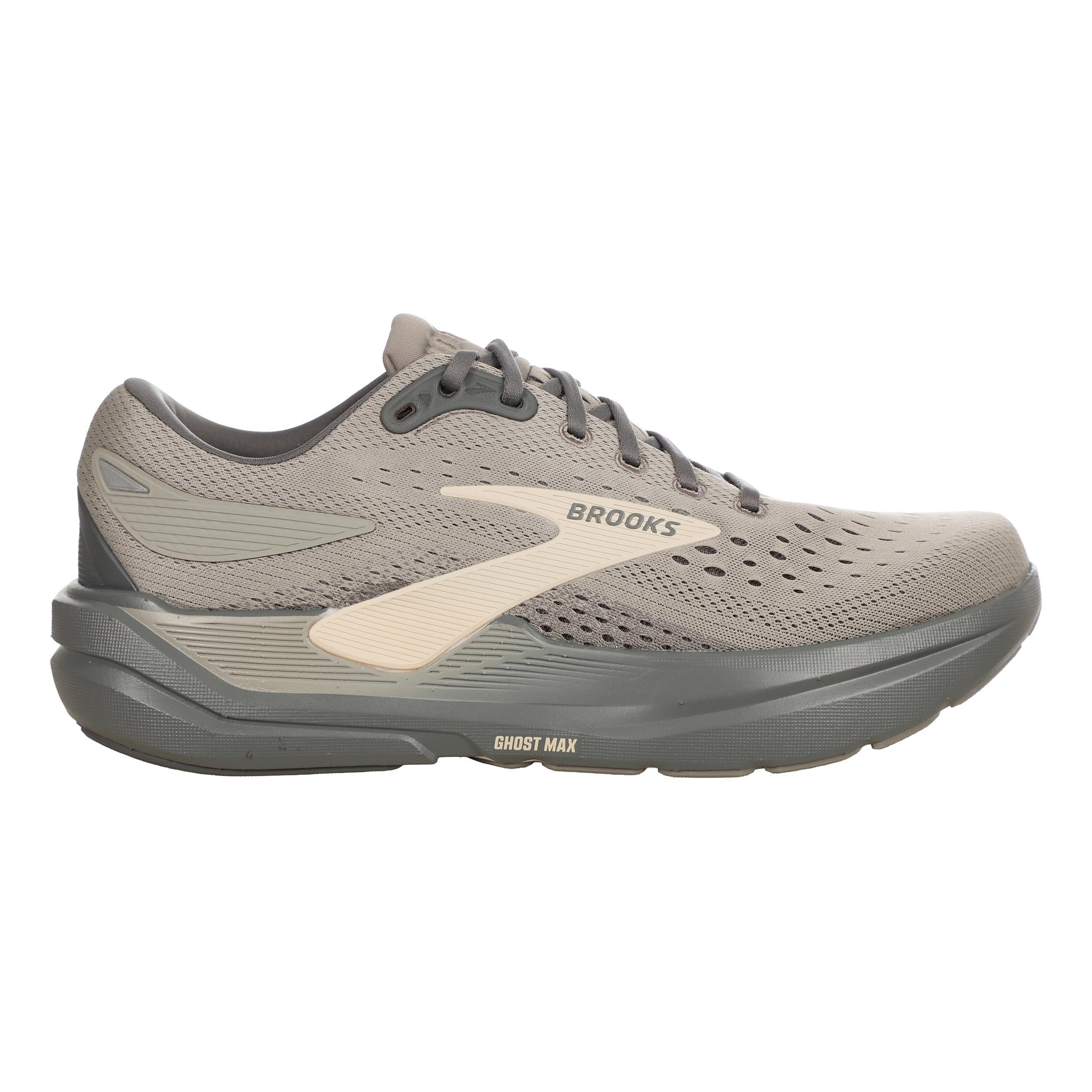 Brooks Ghost Max 3 Chaussure de running sans stabilisateurs Hommes - gris, beige