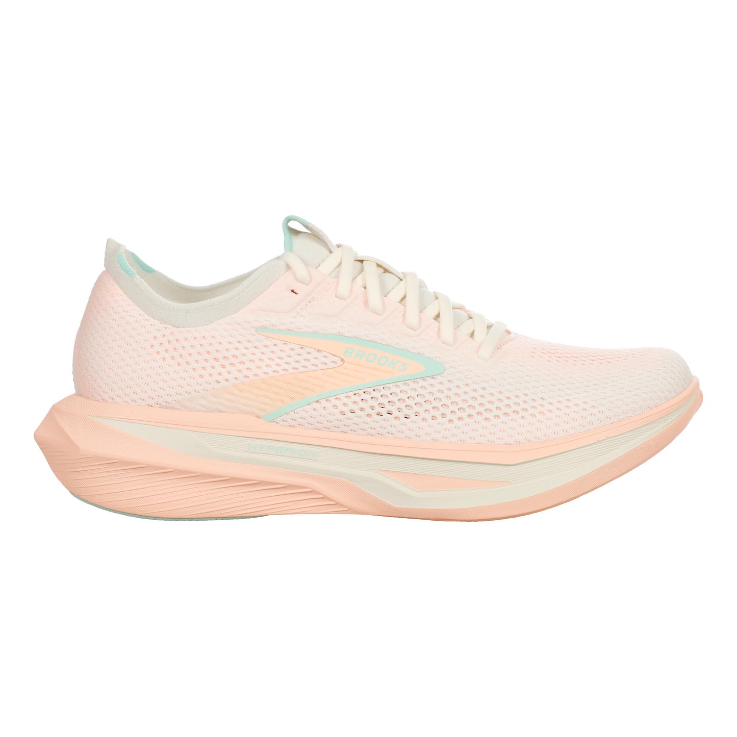 Brooks Hyperion 3 Chaussure de running sans stabilisateurs Femmes - crème, corail