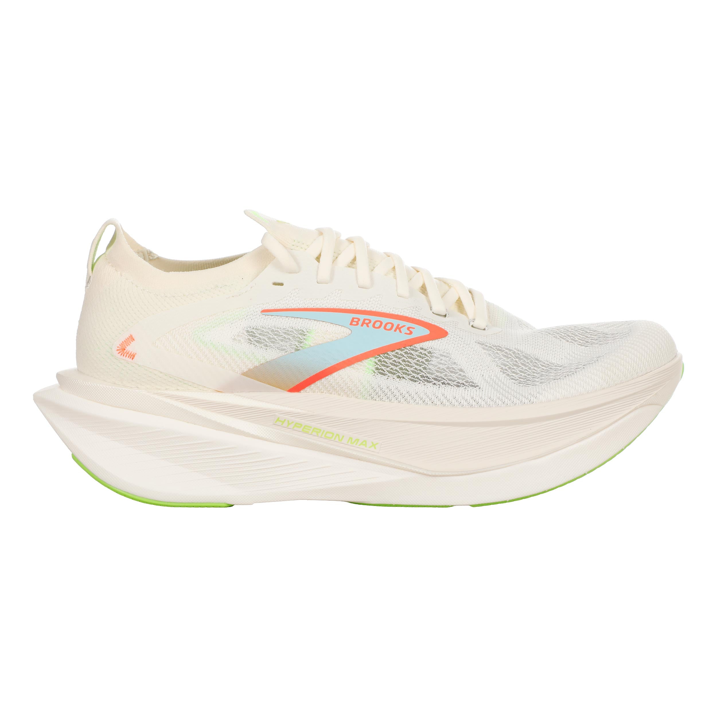 Brooks Hyperion Max 3 Chaussure de running sans stabilisateurs Hommes - crème, multicouleur