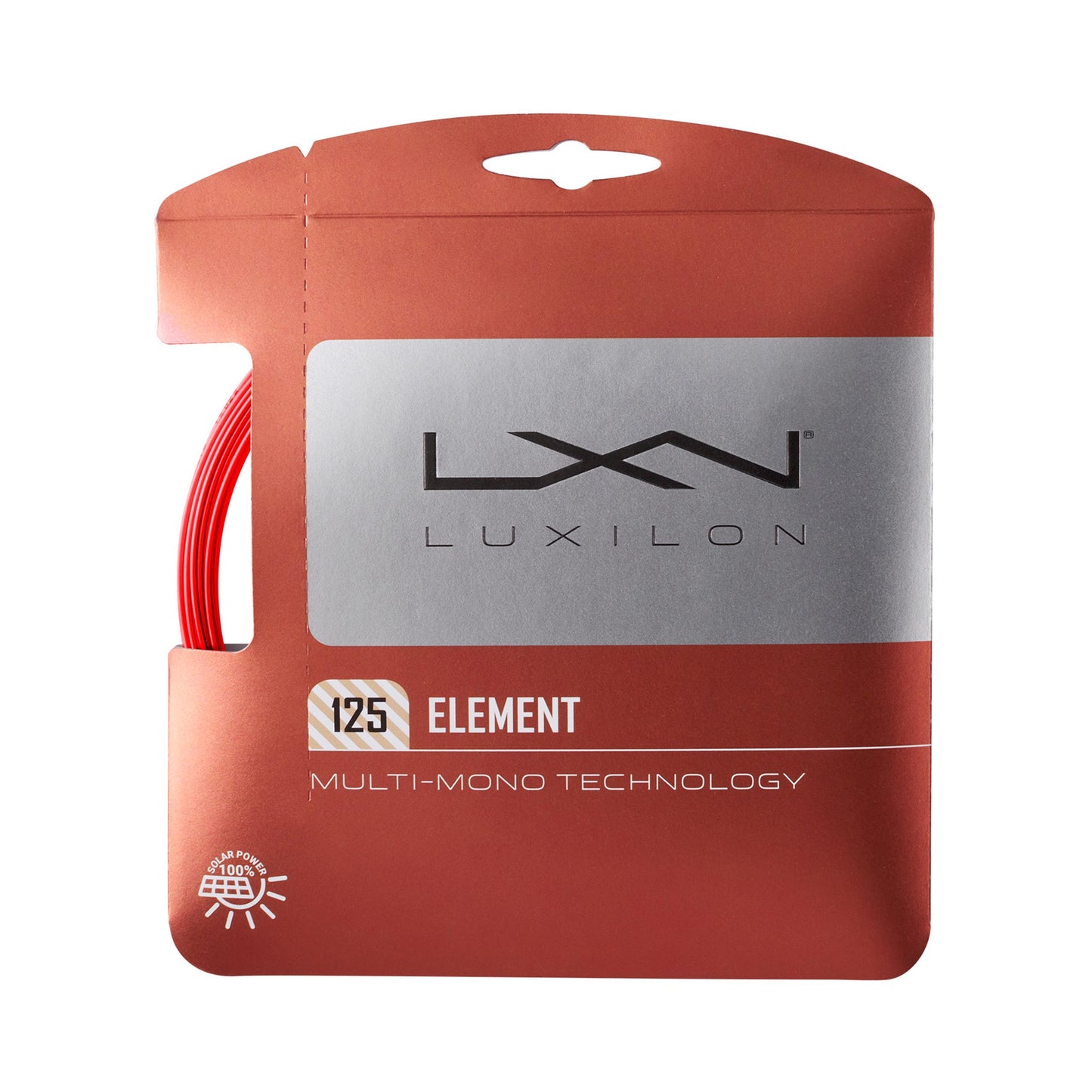 Luxilon Element Cordage en garniture 12,2m - rouge