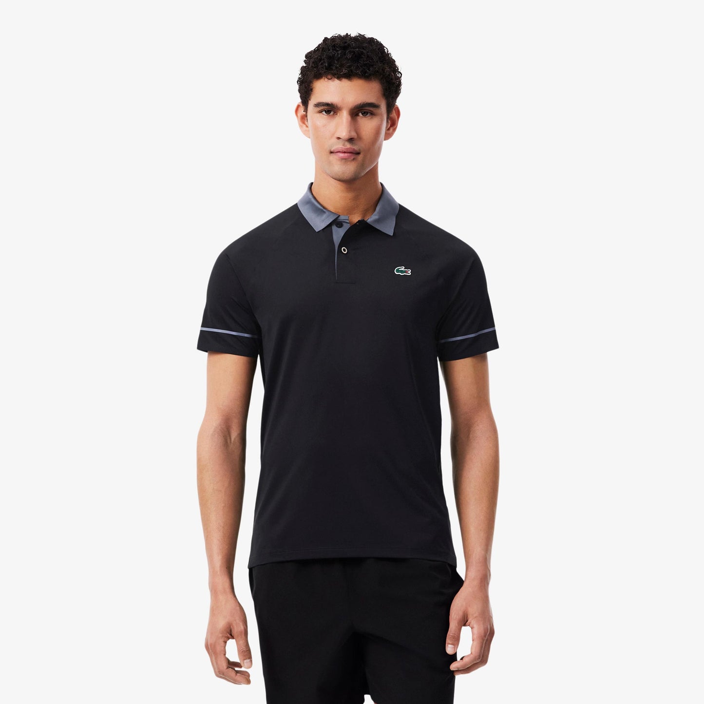 Lacoste Polo Hommes - noir, bleu gris