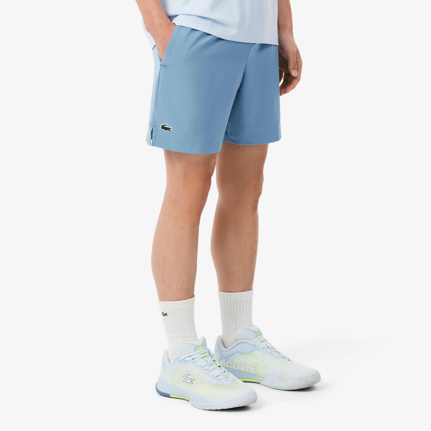 Lacoste Shorts Hommes - bleu gris