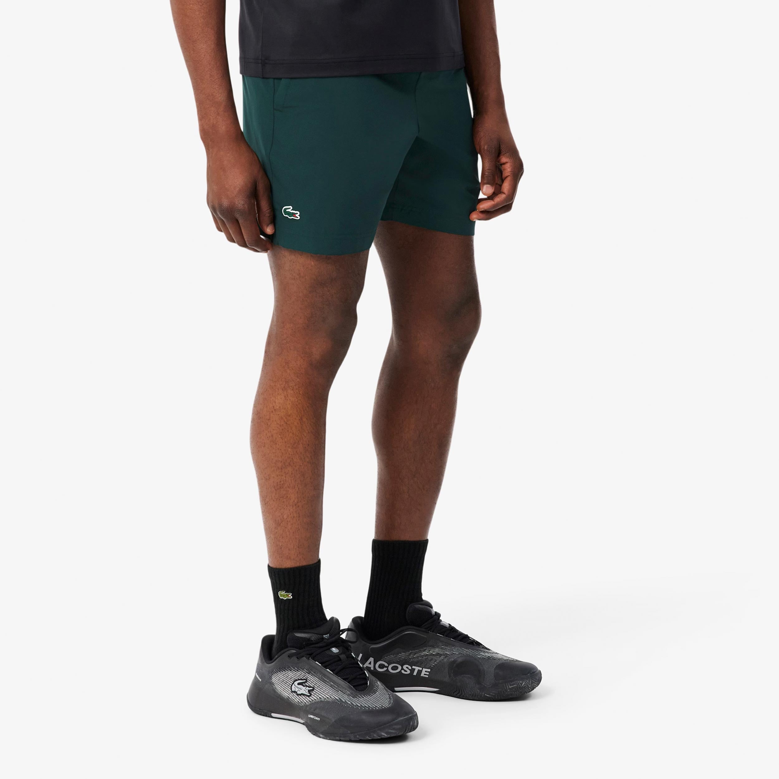 Lacoste Shorts Hommes - vert foncé