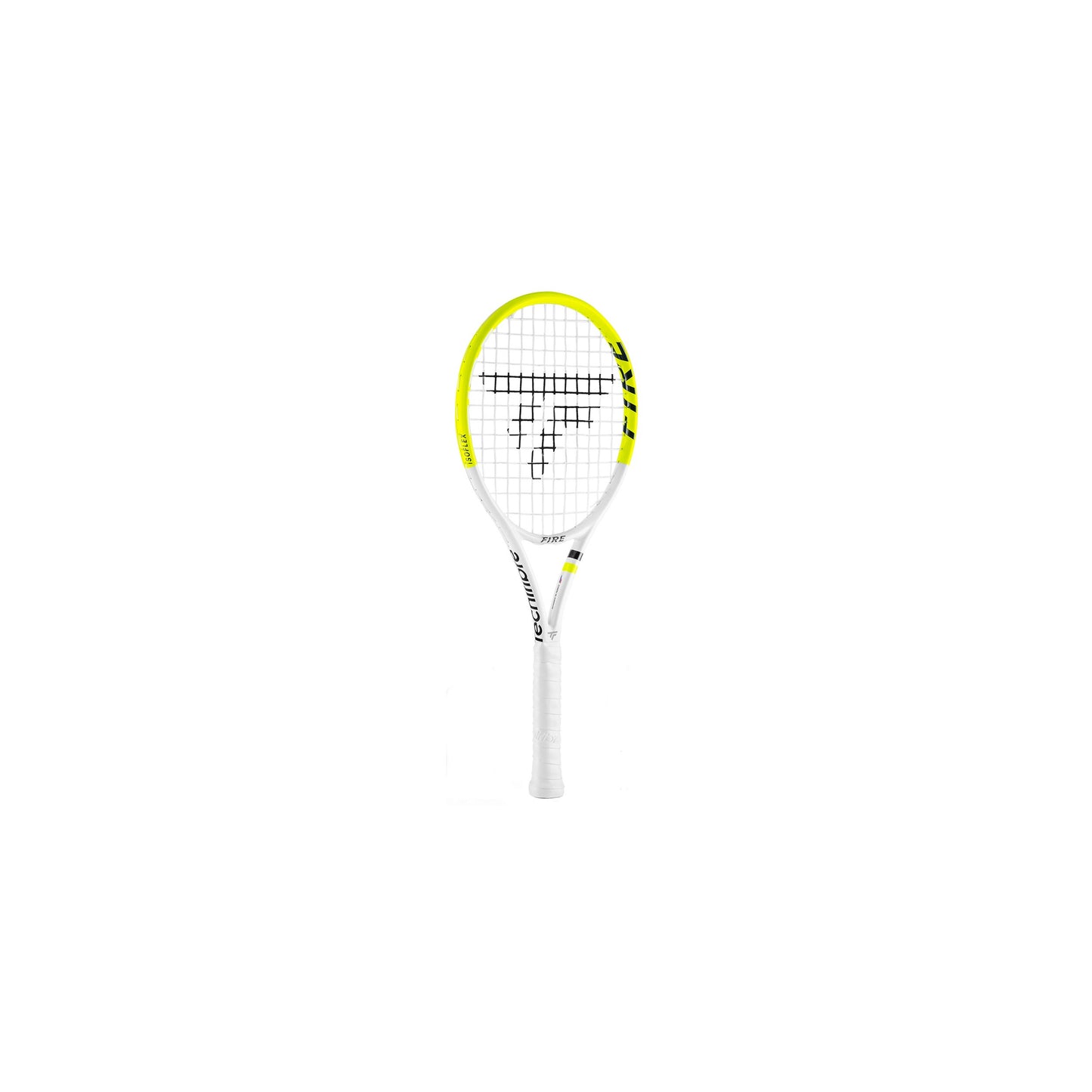 Tecnifibre Fire Mini Racket Porte-clés - blanc, jaune
