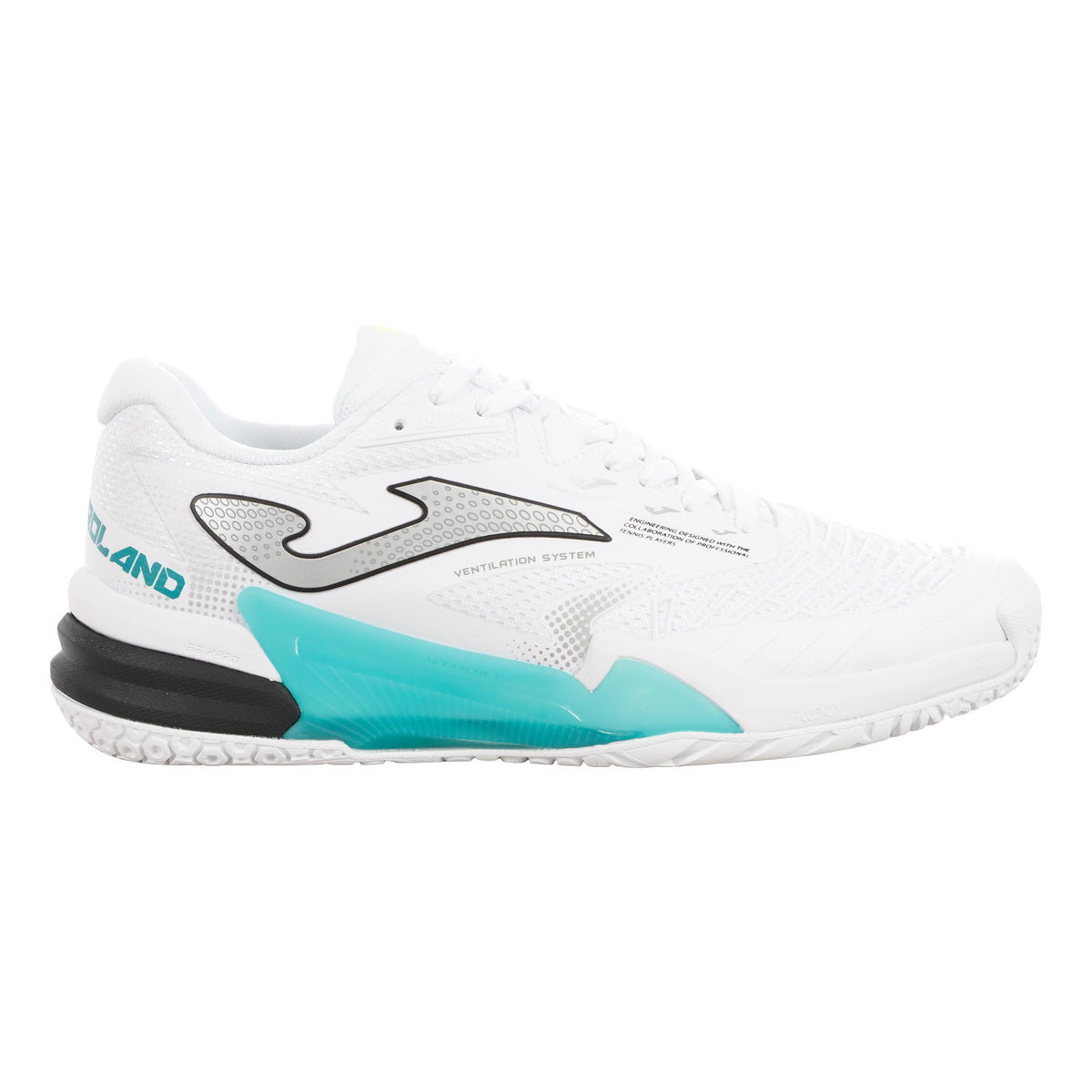 Joma Roland Chaussures toutes surfaces Hommes - blanc, turquoise